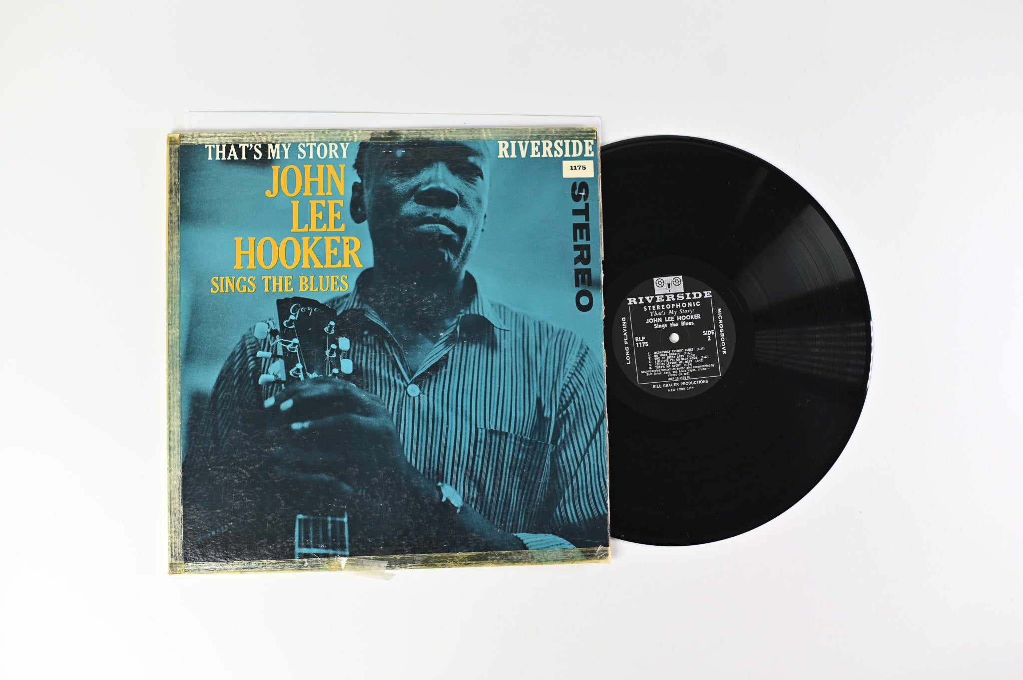 John Lee Hooker - That's My Story John Lee Hooker Sings The Blues on Riverside Stereo Press