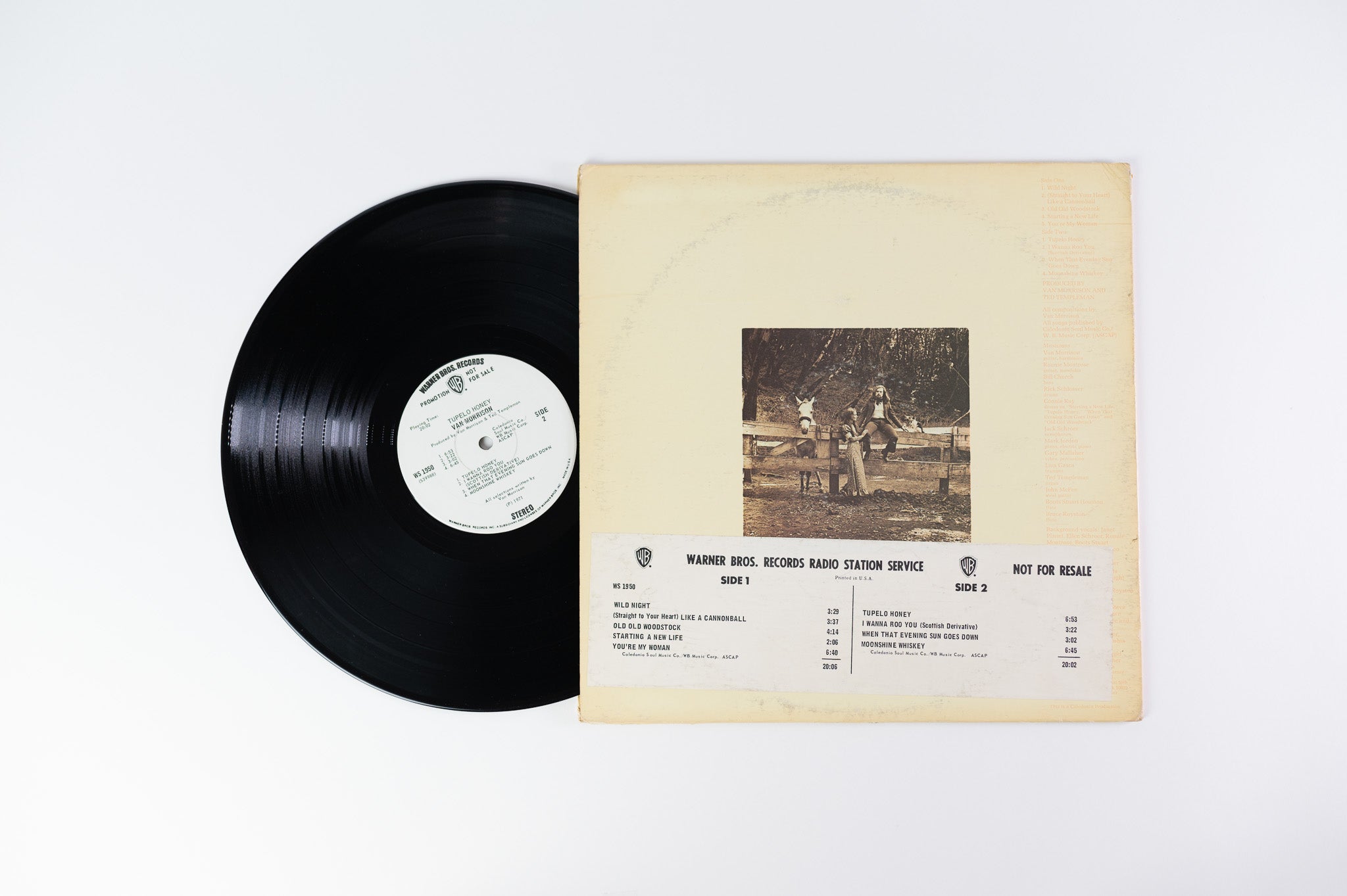 Van Morrison - Tupelo Honey on Warner Bros Promo