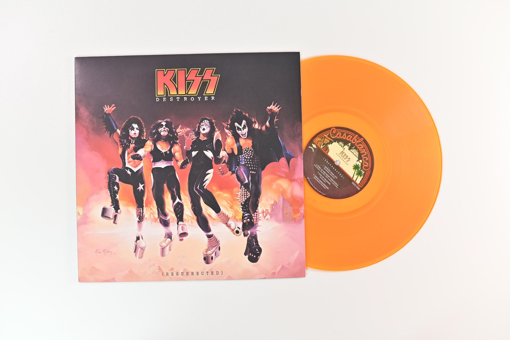Kiss - Destroyer {Resurrected} on Mercury / Casablanca - Orange Vinyl
