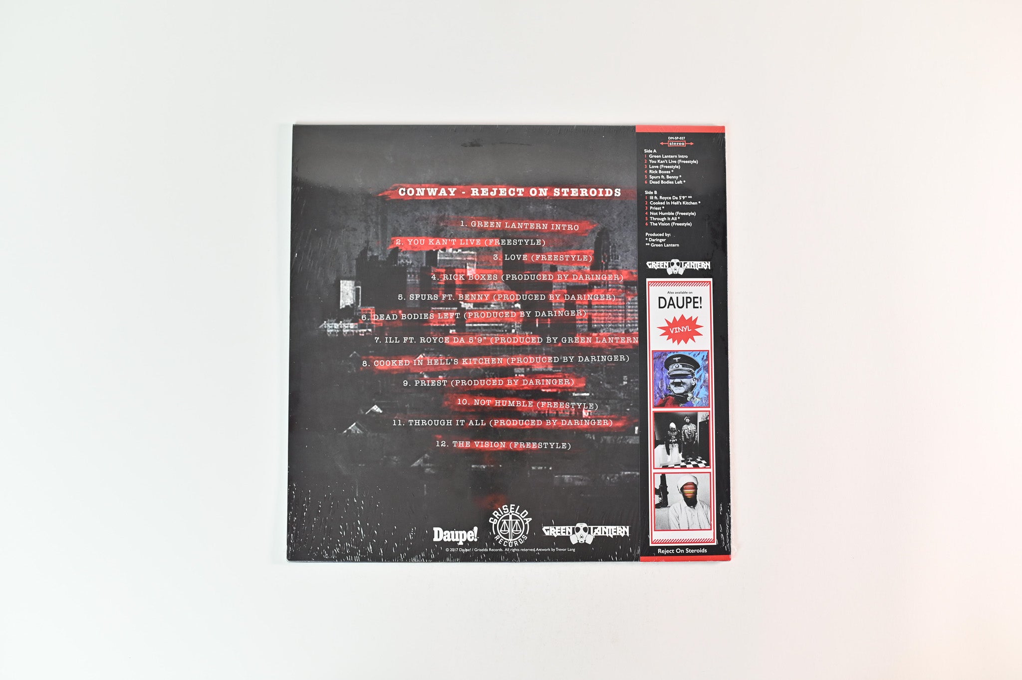 Conway - Reject On Steroids Unofficial Pressing Sealed