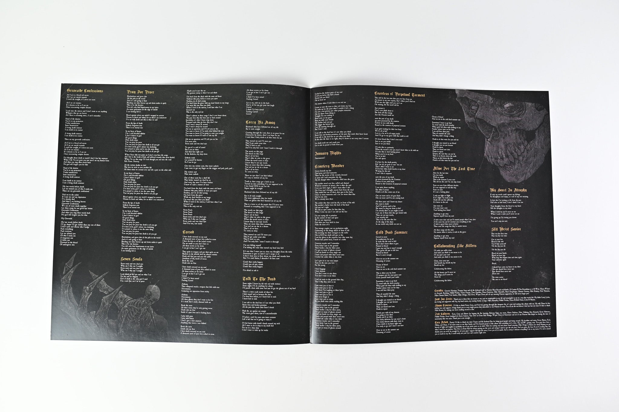 Carnifex - Graveside Confessions on Nuclear Blast Ltd Red/Pink Swirl with Black Splatter