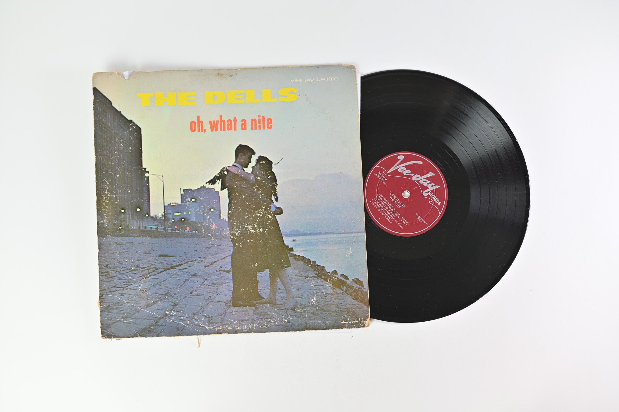 The Dells - Oh, What A Nite on Vee Jay Maroon Label Deep Groove