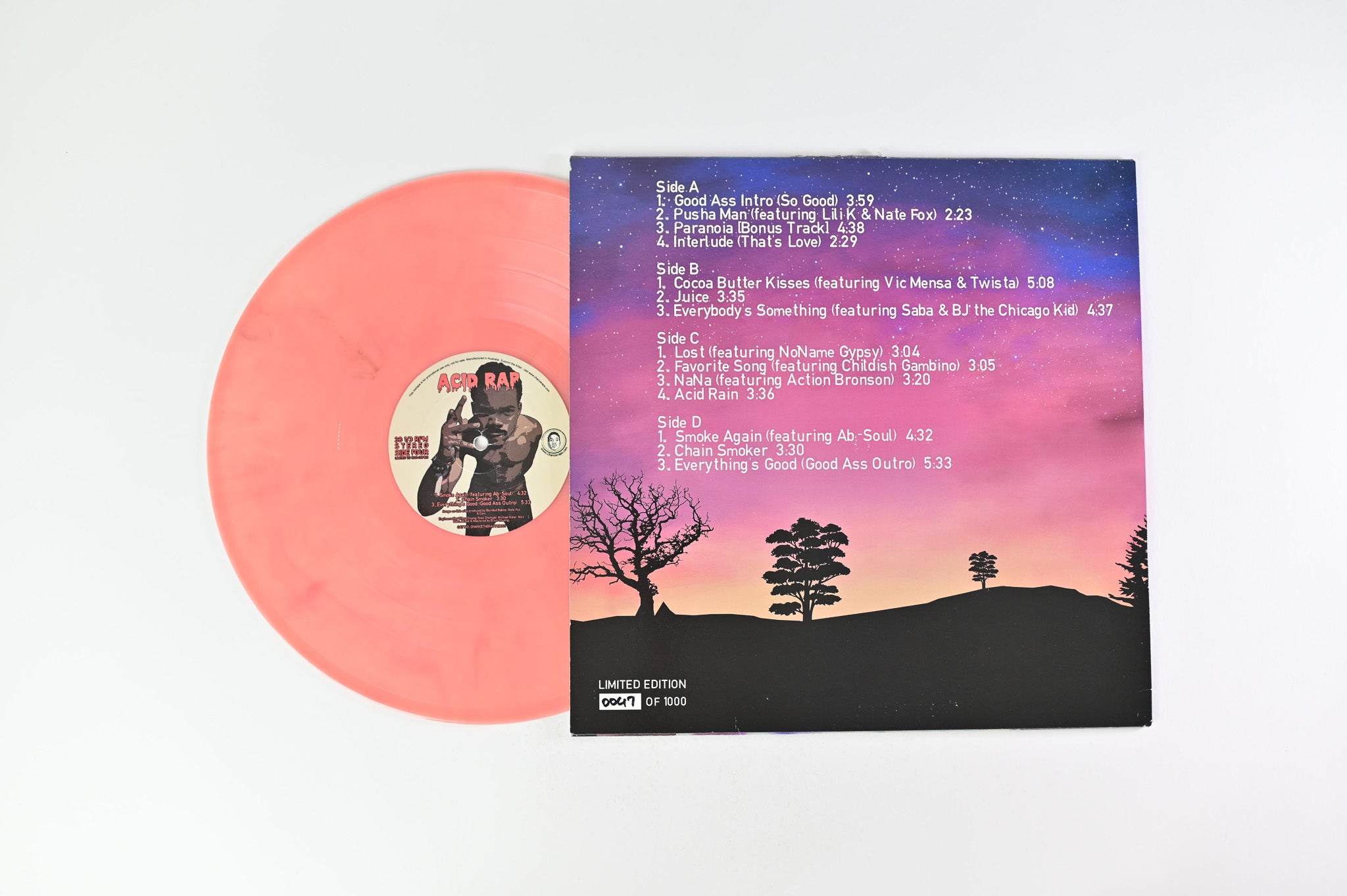 Chance The Rapper - Acid Rap Unofficial Salmon Vinyl