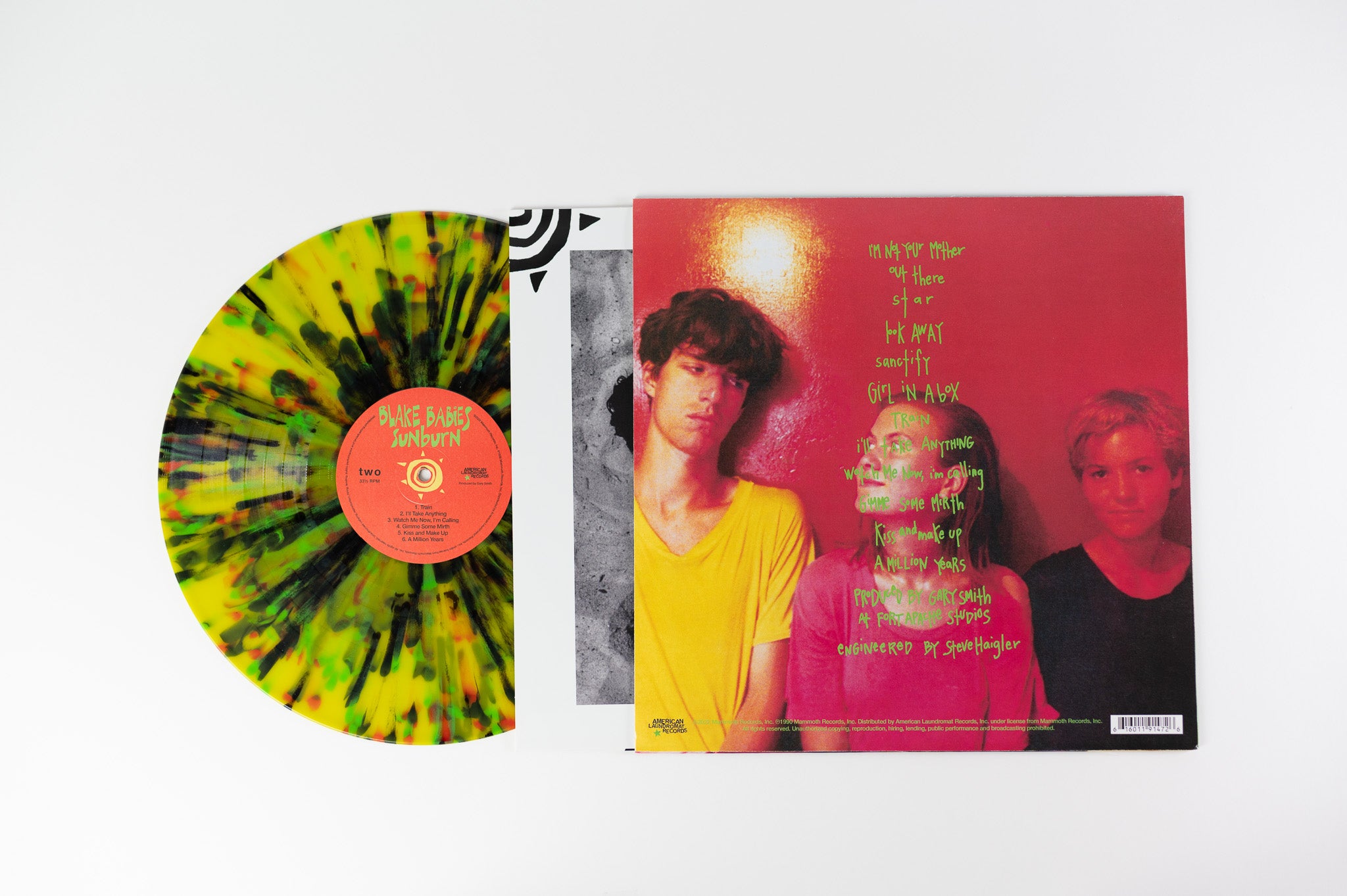 Blake Babies - Sunburn on American Laundromat Splatter Vinyl Reissue