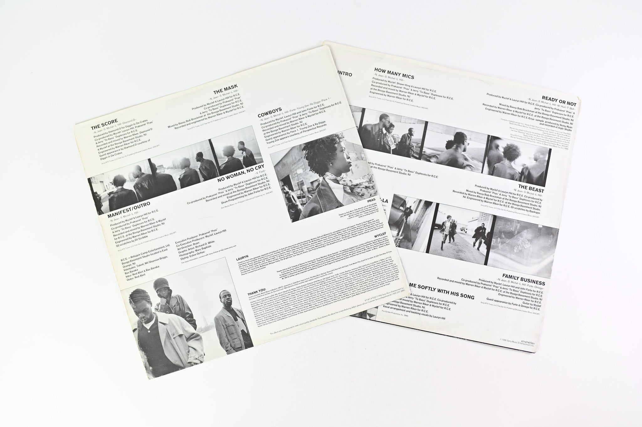 Fugees - The Score on Columbia 1996 Pressing