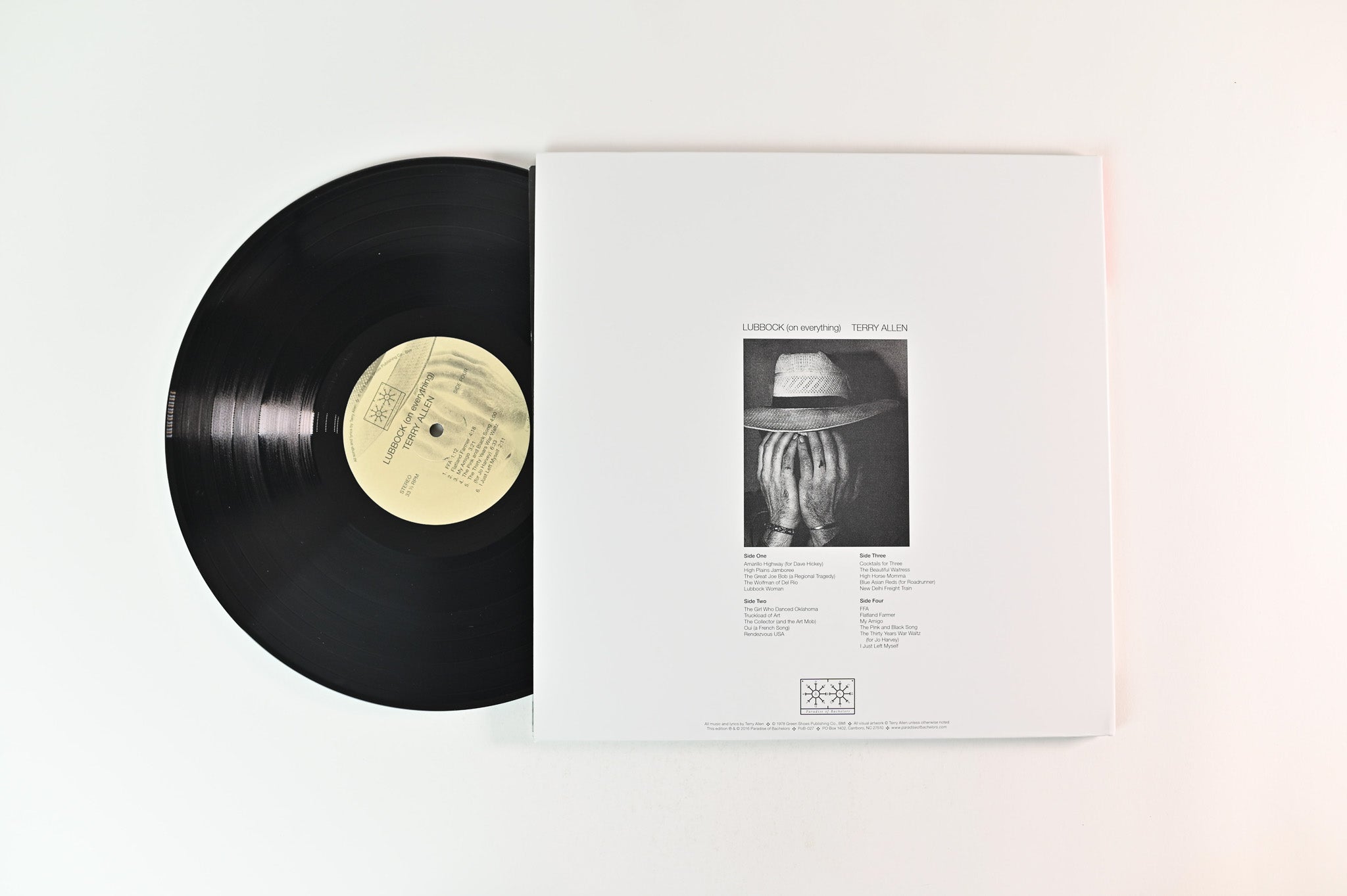 Terry Allen - Lubbock (On Everything) on Paradise of Bachelors Reissue