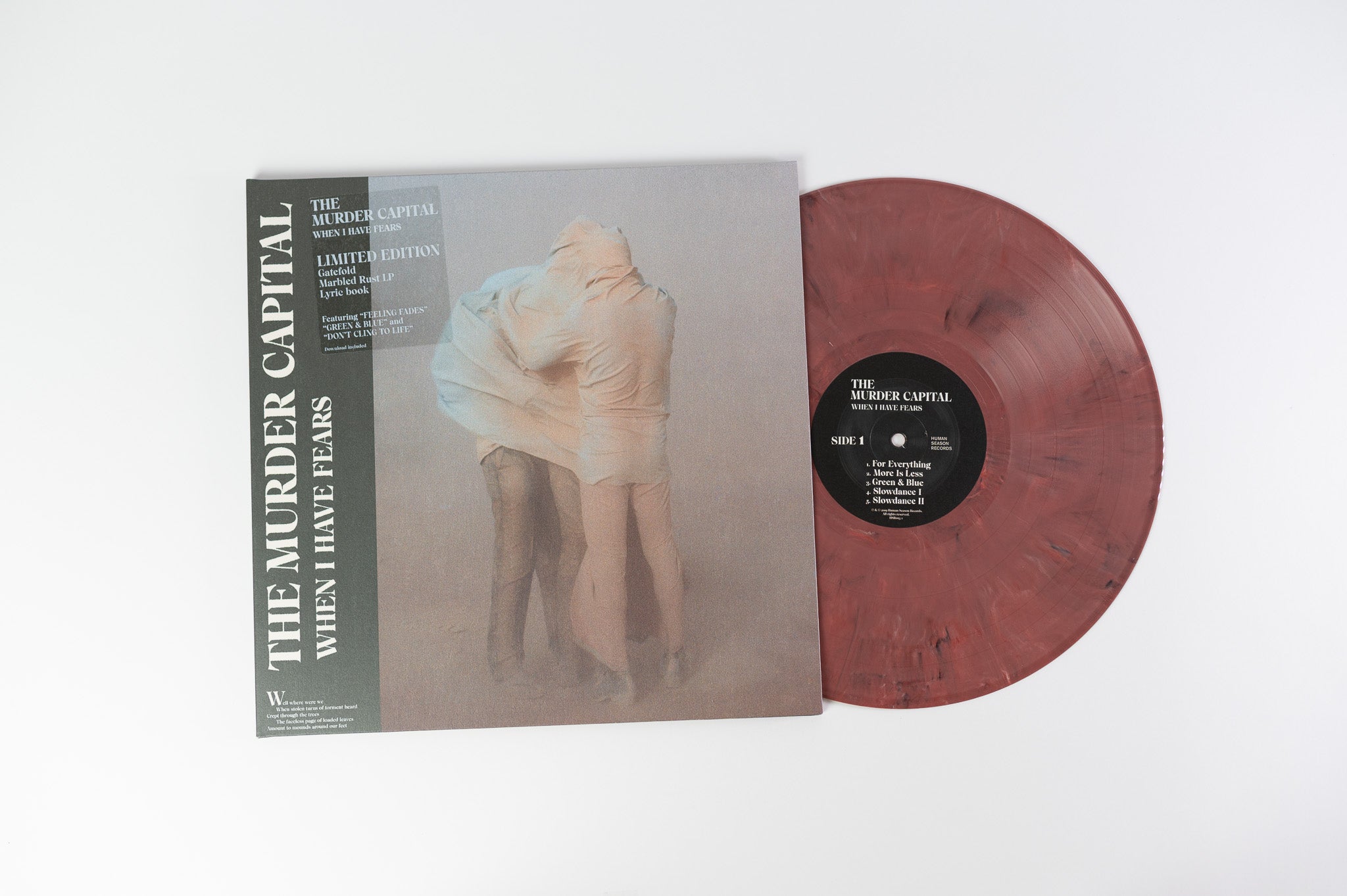 The Murder Capital - When I Have Fears on Human Season Ltd Marble Rust