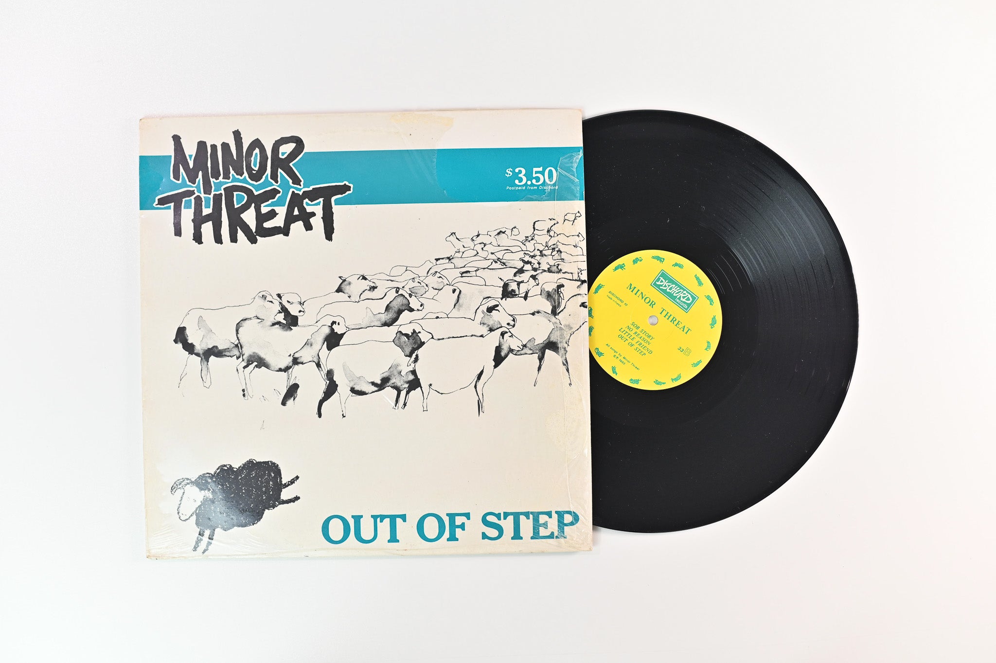 Minor Threat - Out Of Step on Dischord Records 4th pressing
