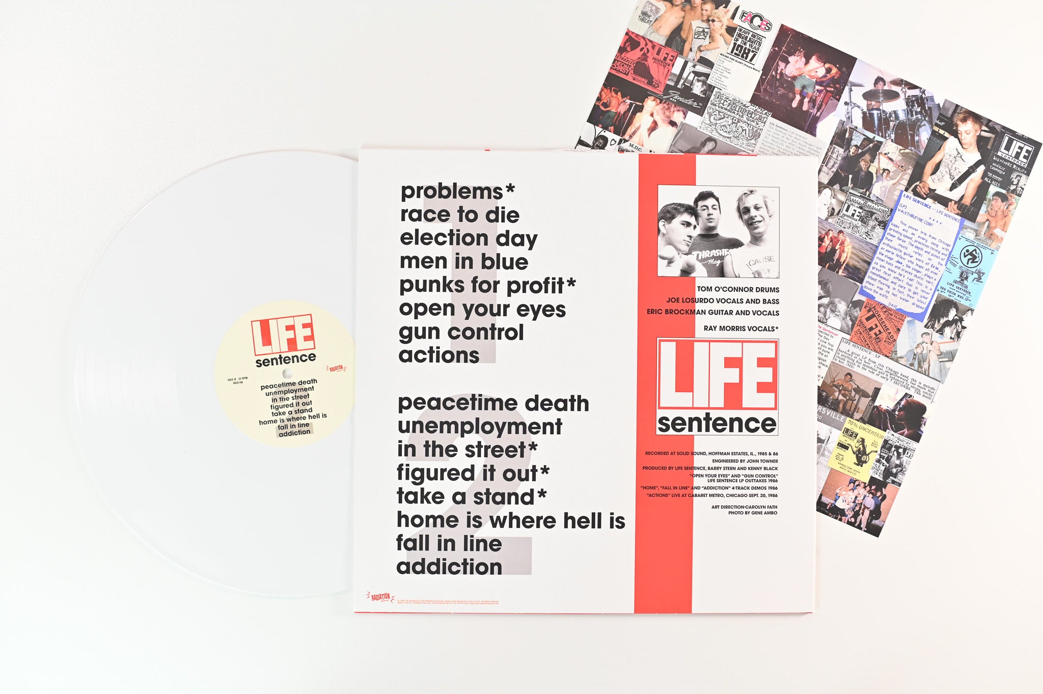 Life Sentence - Life Sentence on Radiation Reissues - White Vinyl