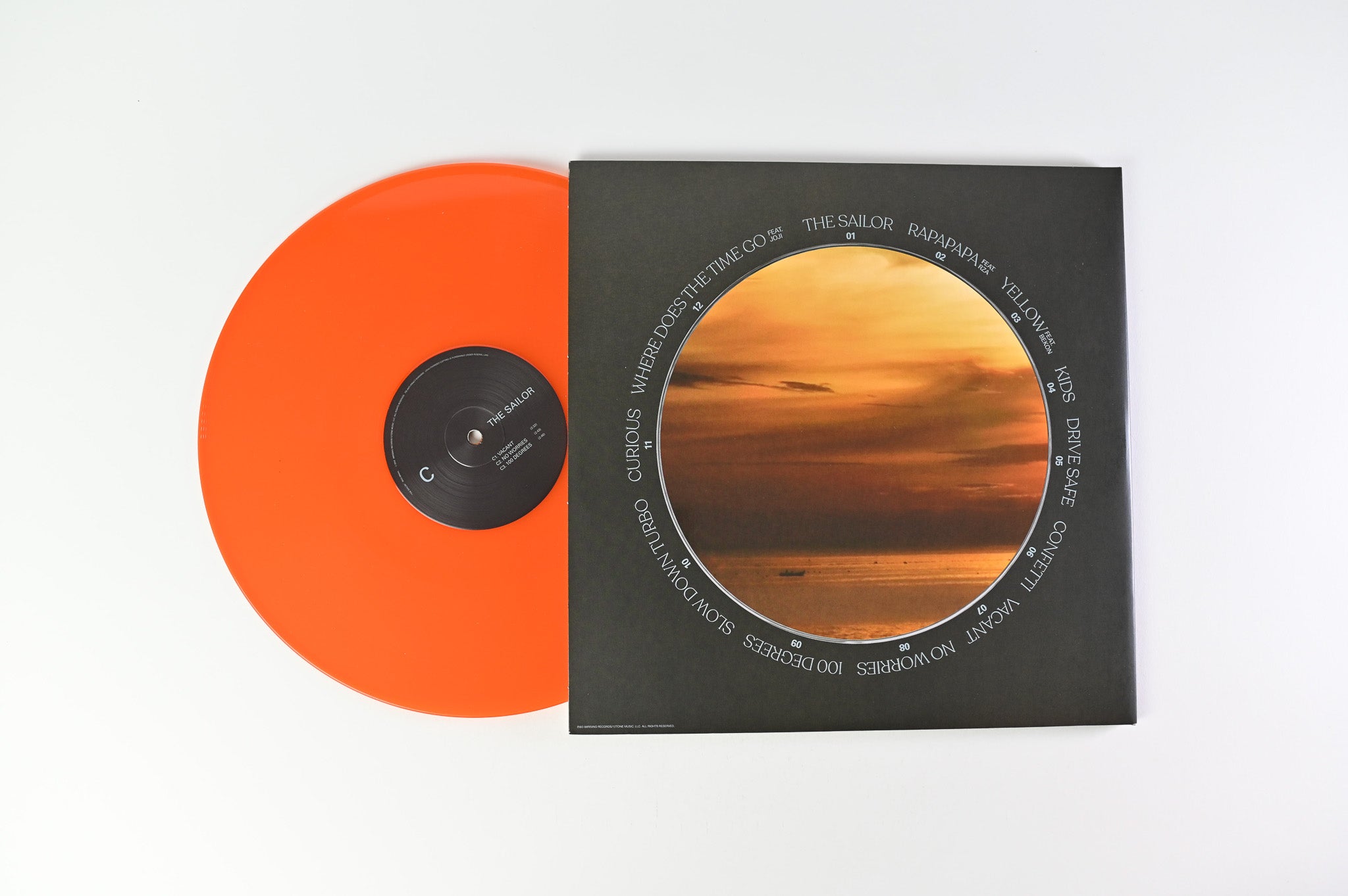 Rich Brian - The Sailor on 88rising Orange Translucent Vinyl