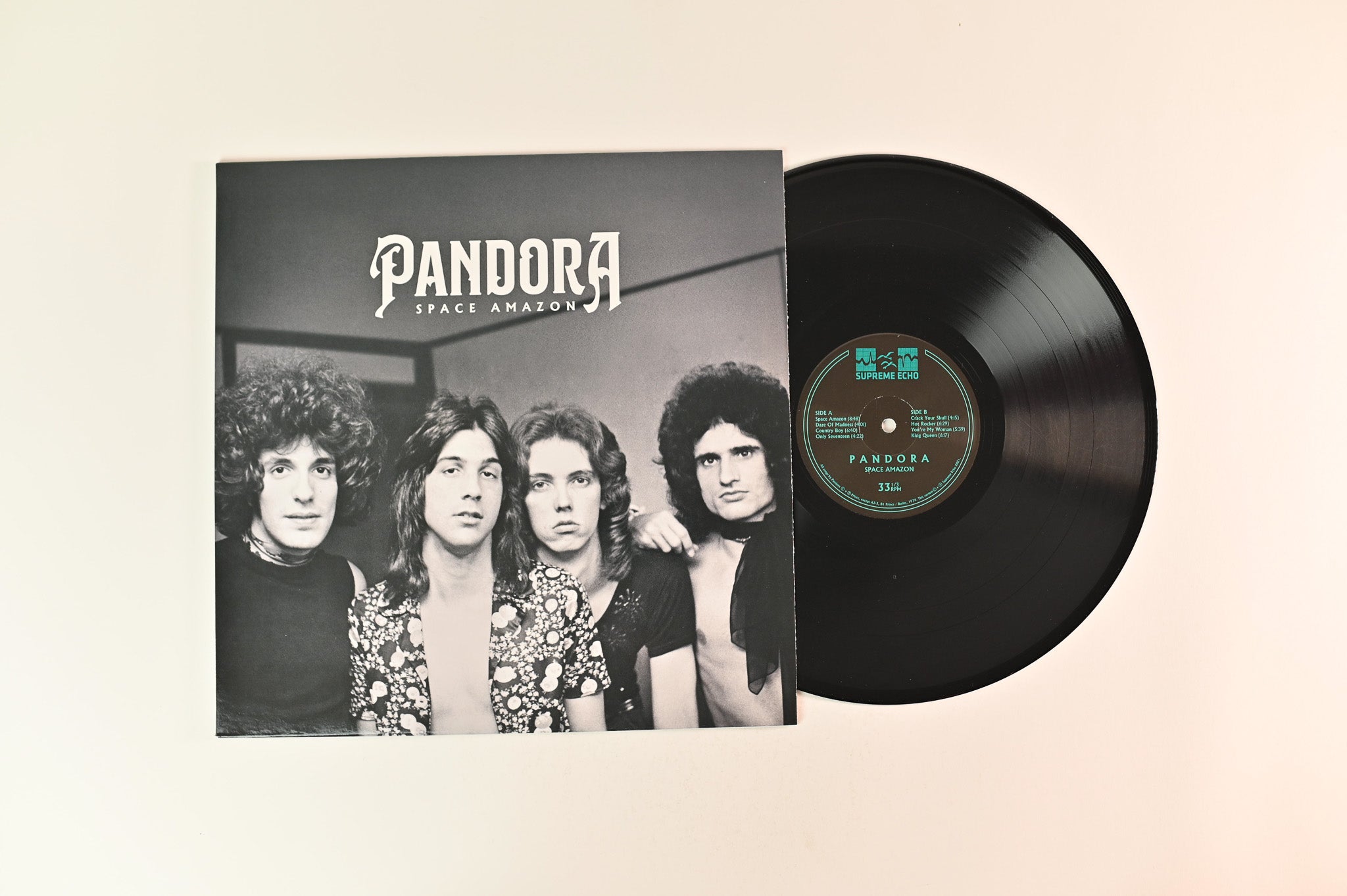 Pandora - Space Amazon on Supreme Echo LP With 7" EP