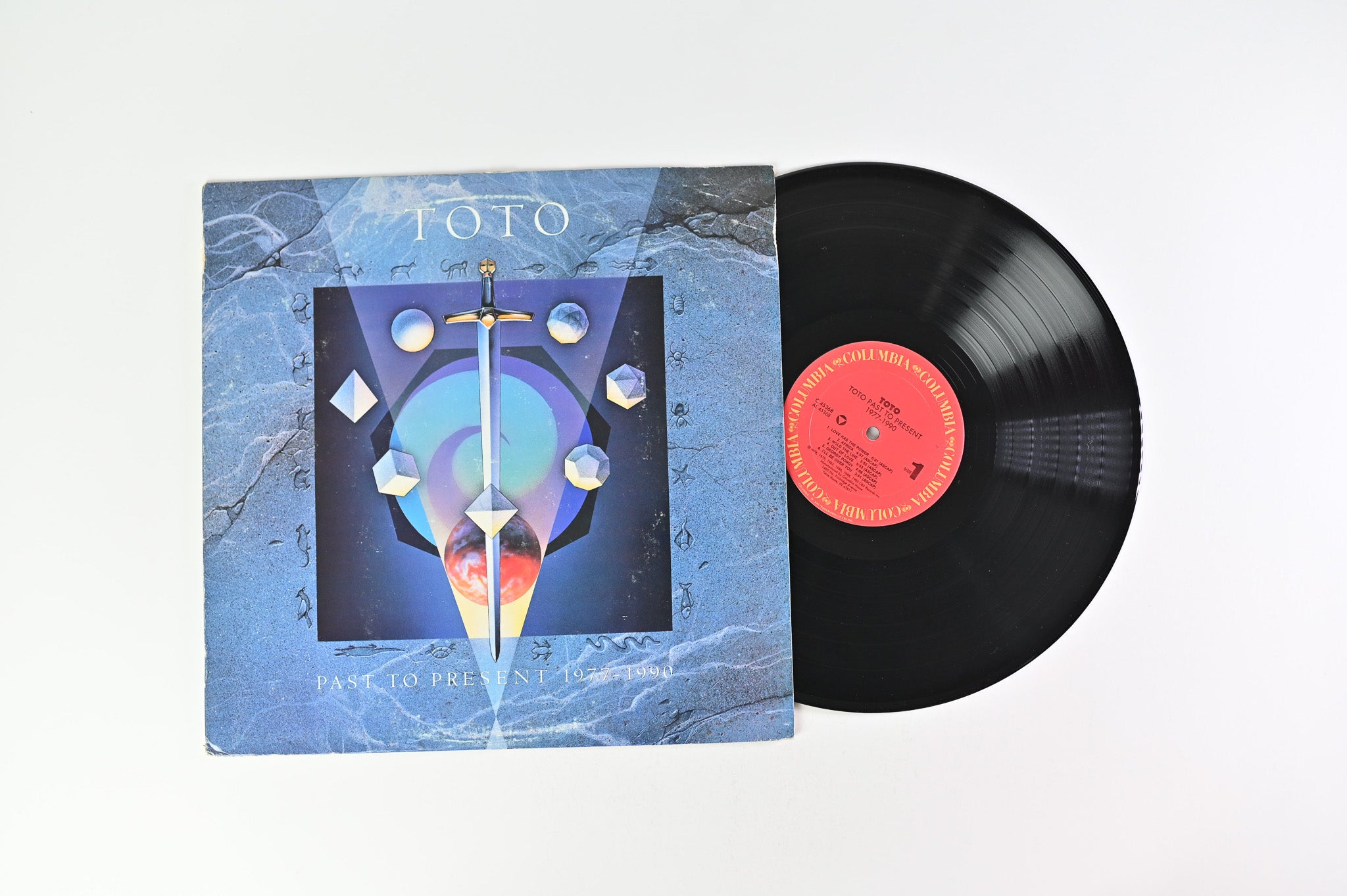Toto - Past To Present 1977 - 1990 on Columbia