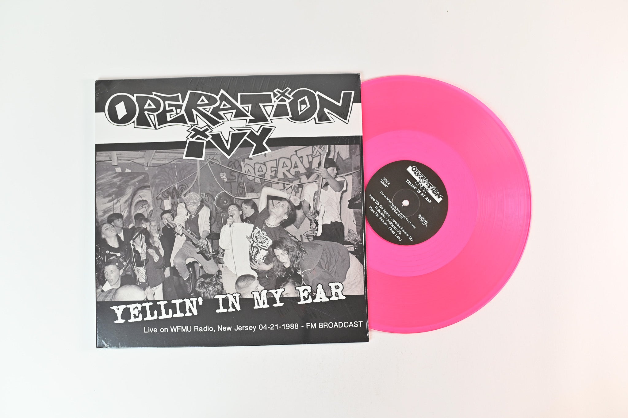 Operation Ivy - Yellin' In My Ear Pink Vinyl Unofficial Pressing
