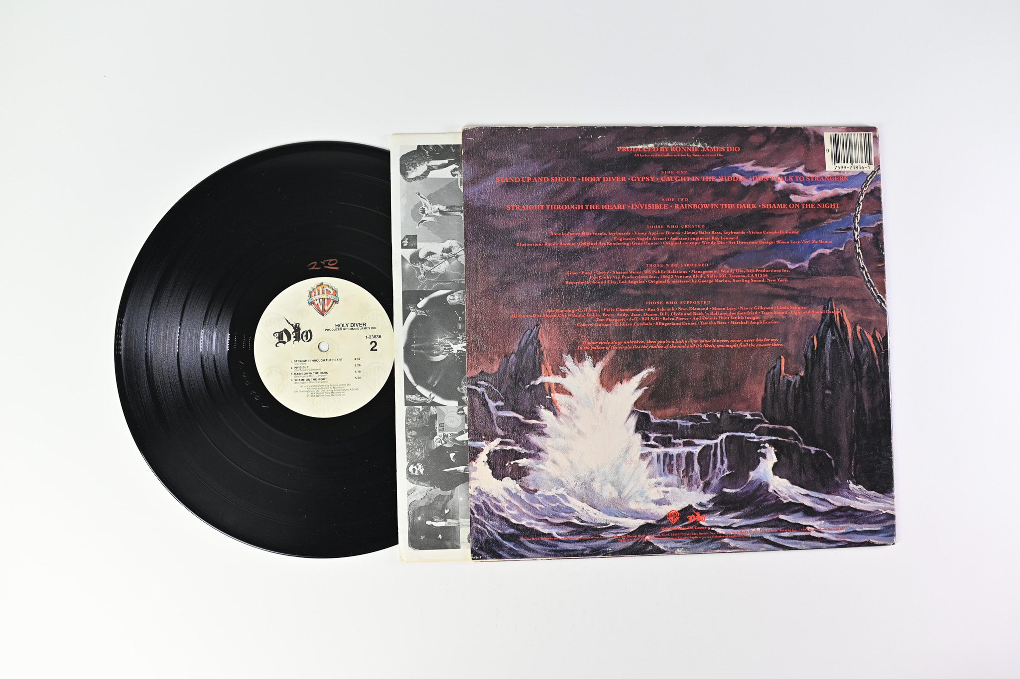 Dio - Holy Diver on Warner Bros. Records