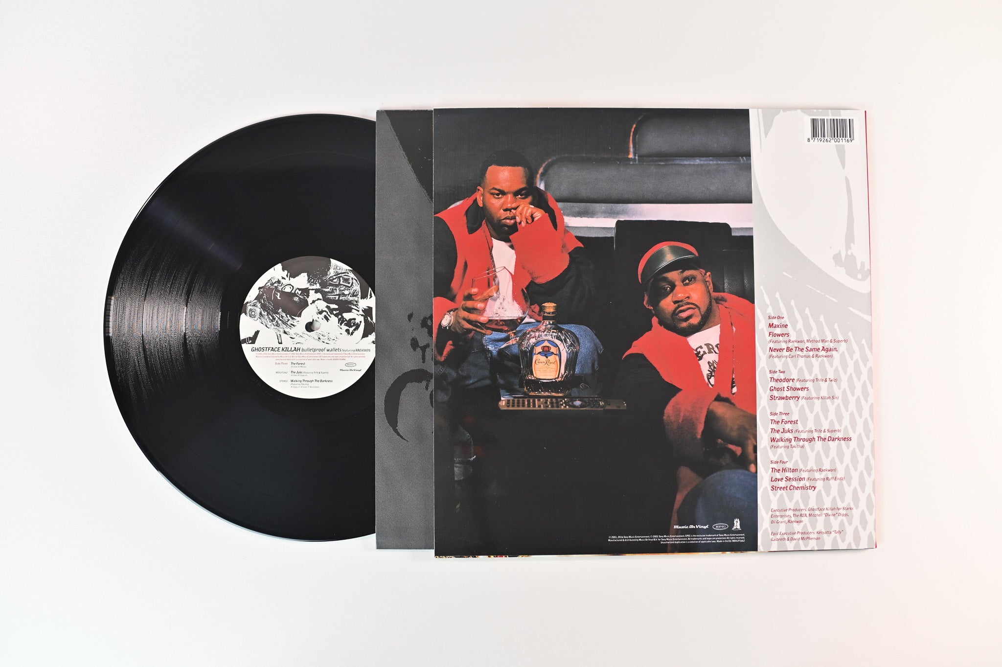 Ghostface Killah - Bulletproof Wallets on Epic Music on Vinyl 180 Gram Reissue
