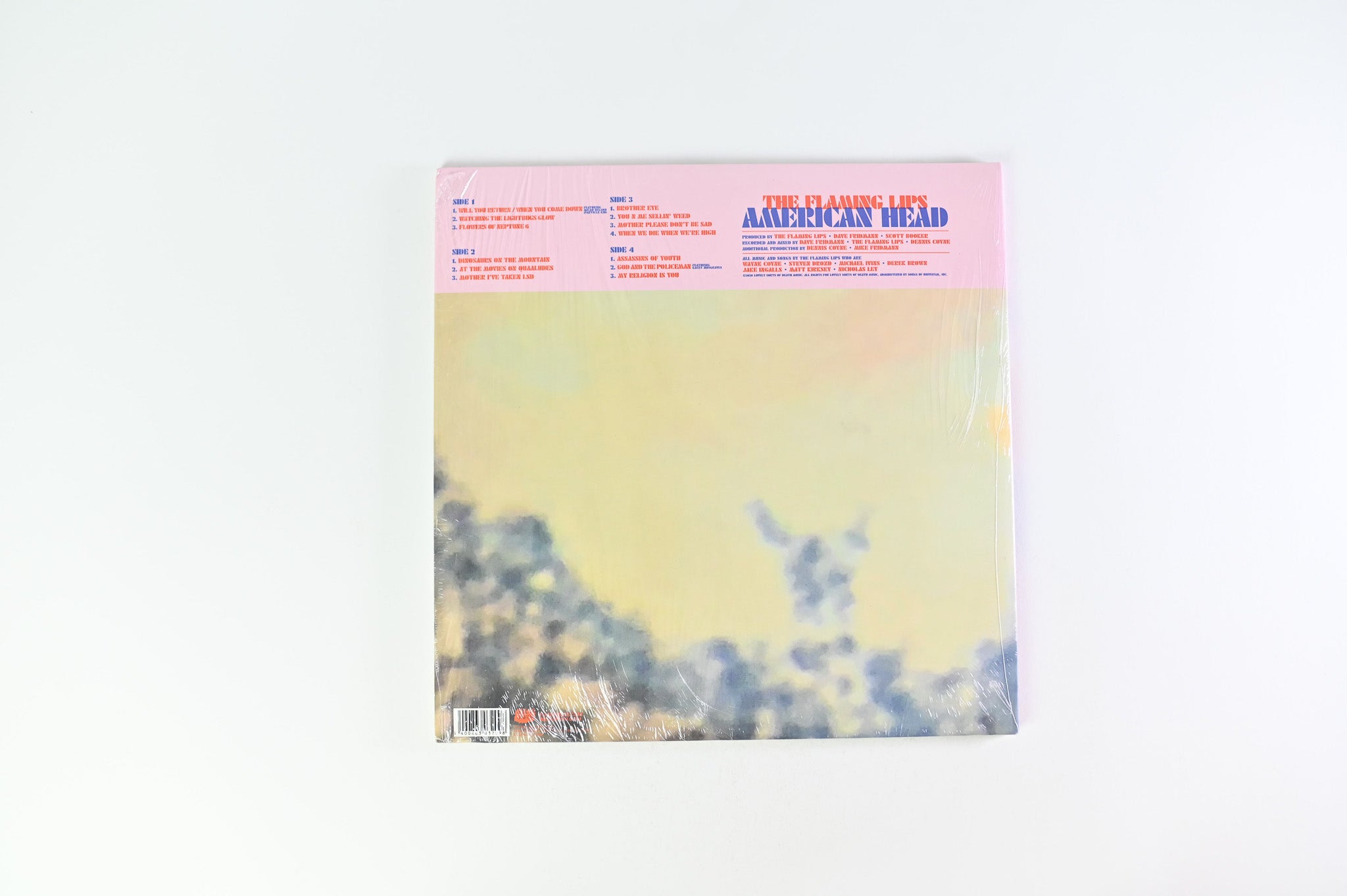 The Flaming Lips - American Head on Bella Union Ltd Tri Colour