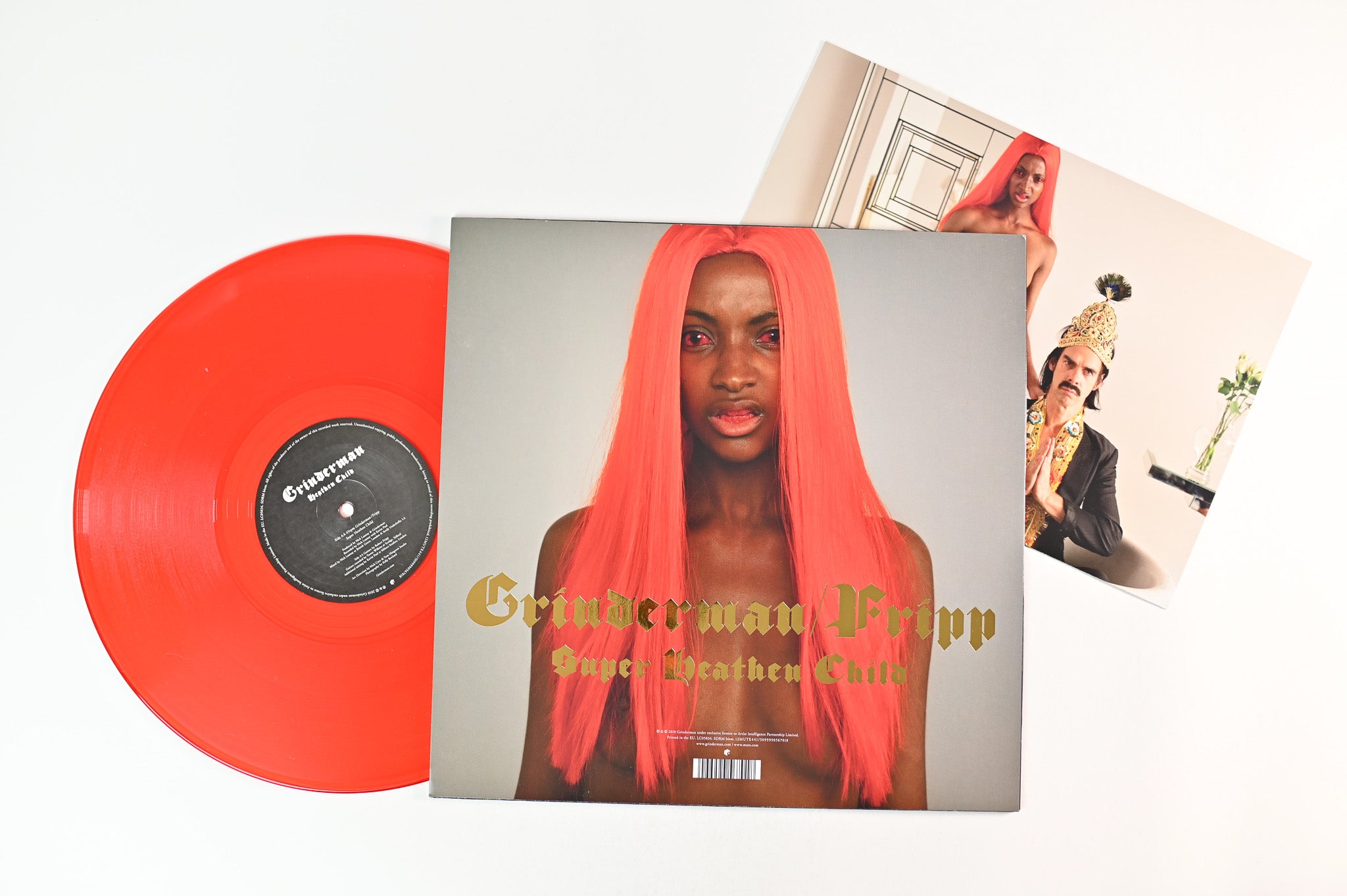 Grinderman - Heathen Child on Mute Ltd 12" Single Red Translucent Reissue