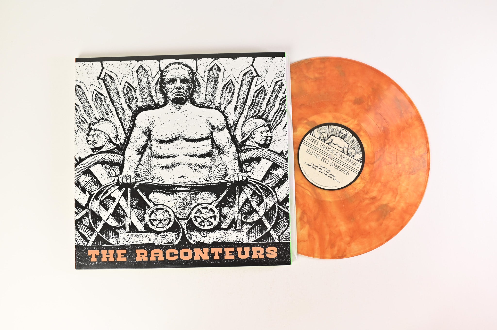 The Raconteurs - Live In Tulsa on Third Man Vault Ltd Colored Vinyl With Flexi and Blu-Ray