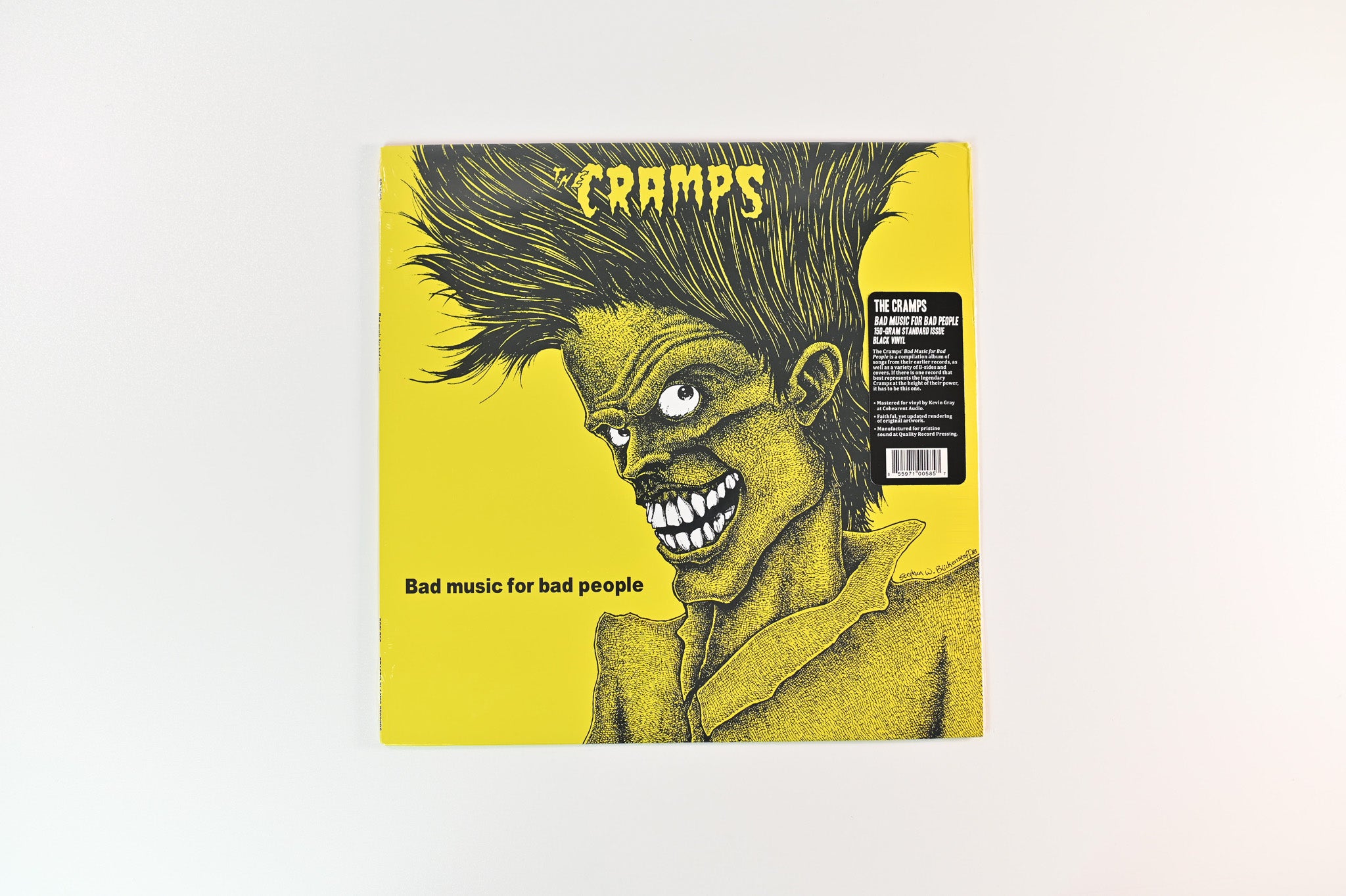 The Cramps - Bad Music For Bad People on Drastic Plastic Reissue Sealed