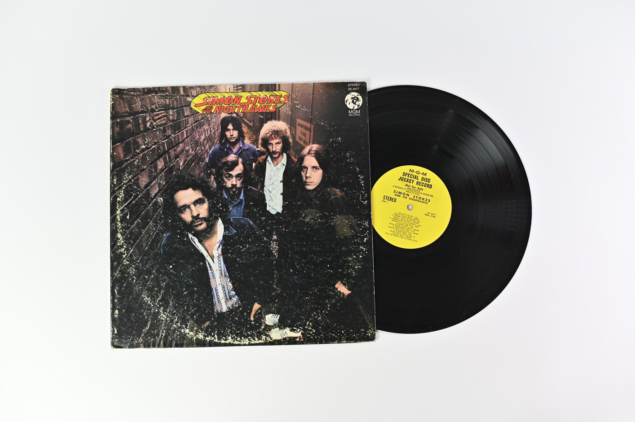 Simon Stokes & The Nighthawks - Simon Stokes And The Nighthawks on Yellow Label PromoMGM records