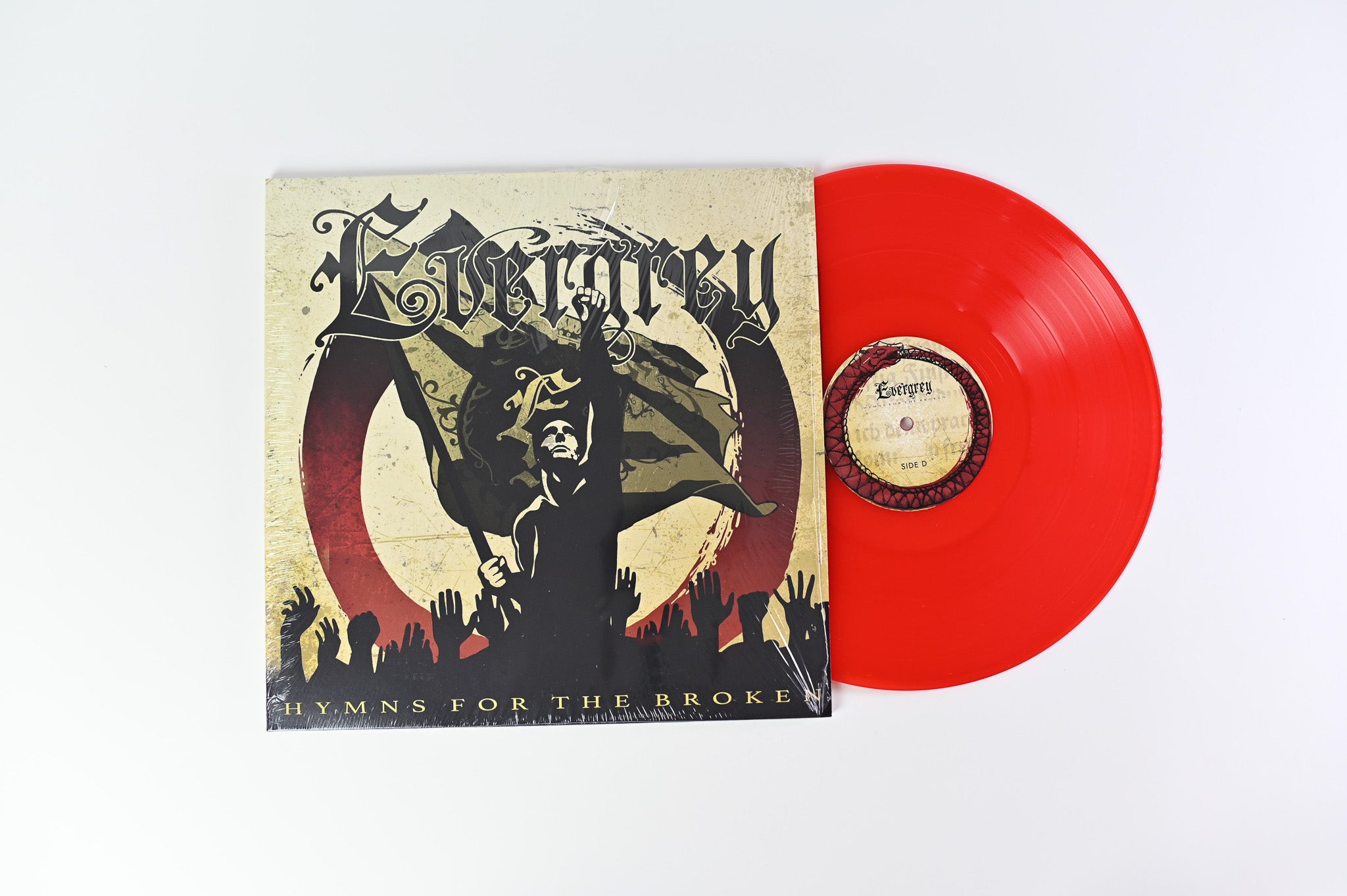 Evergrey - Hymns For The Broken on AFM Clear Red Vinyl