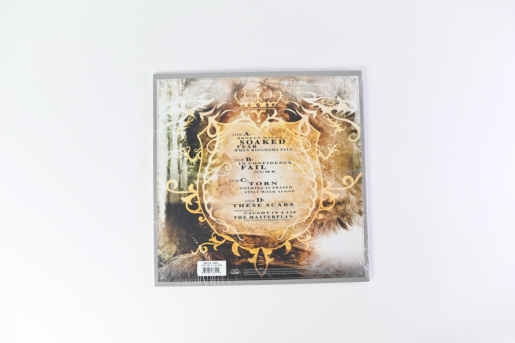 Evergrey - Torn ON AFM Gold Vinyl Sealed