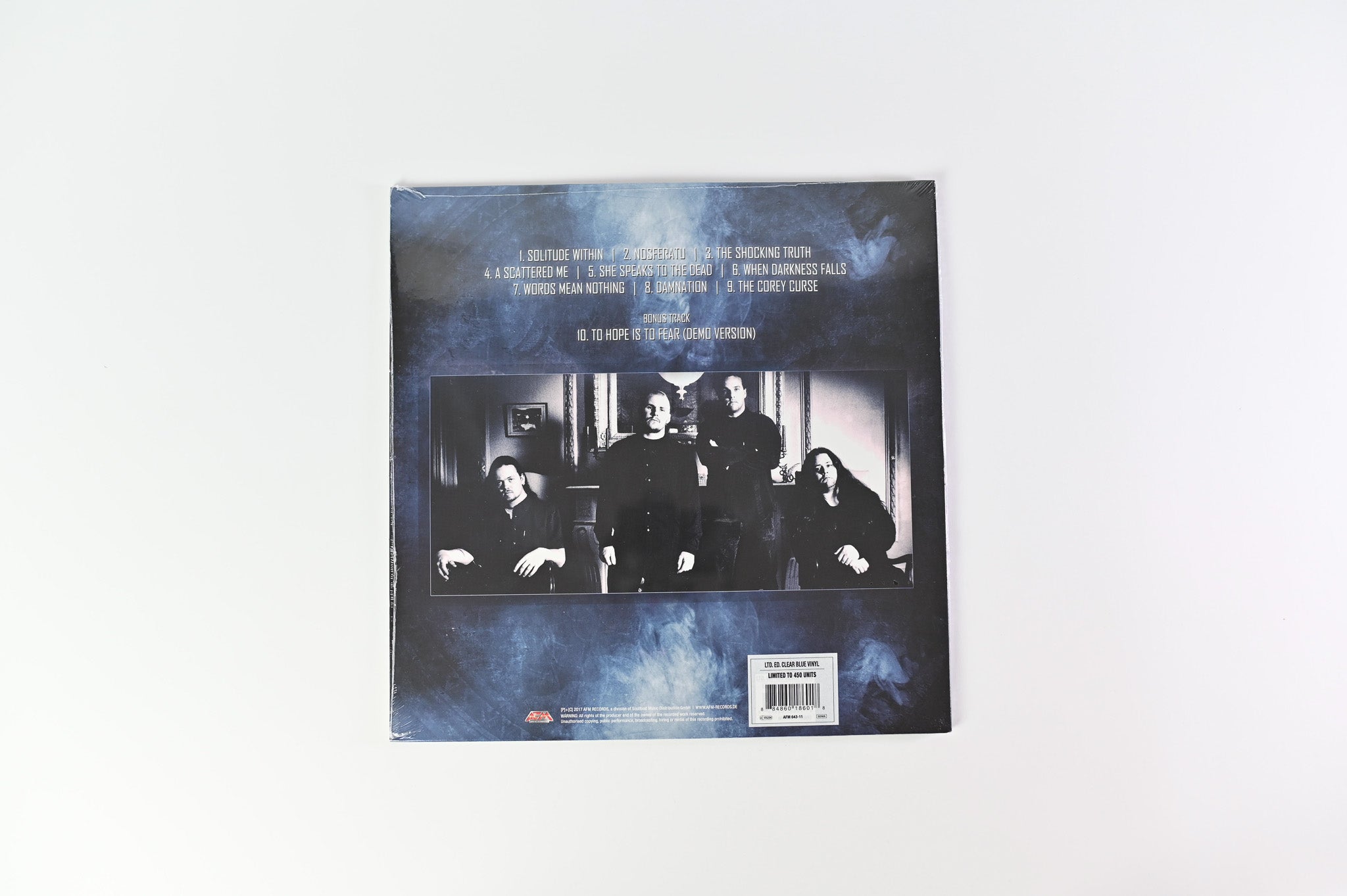 Evergrey - Solitude + Dominance + Tragedy on AFM Clear Blue Vinyl