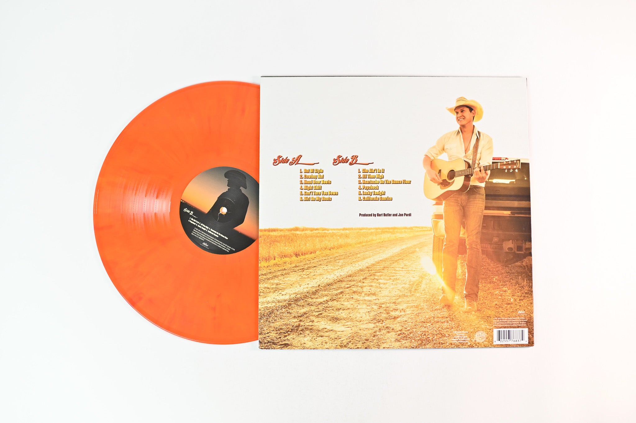 Jon Pardi - California Sunrise on Capitol Ltd Orange