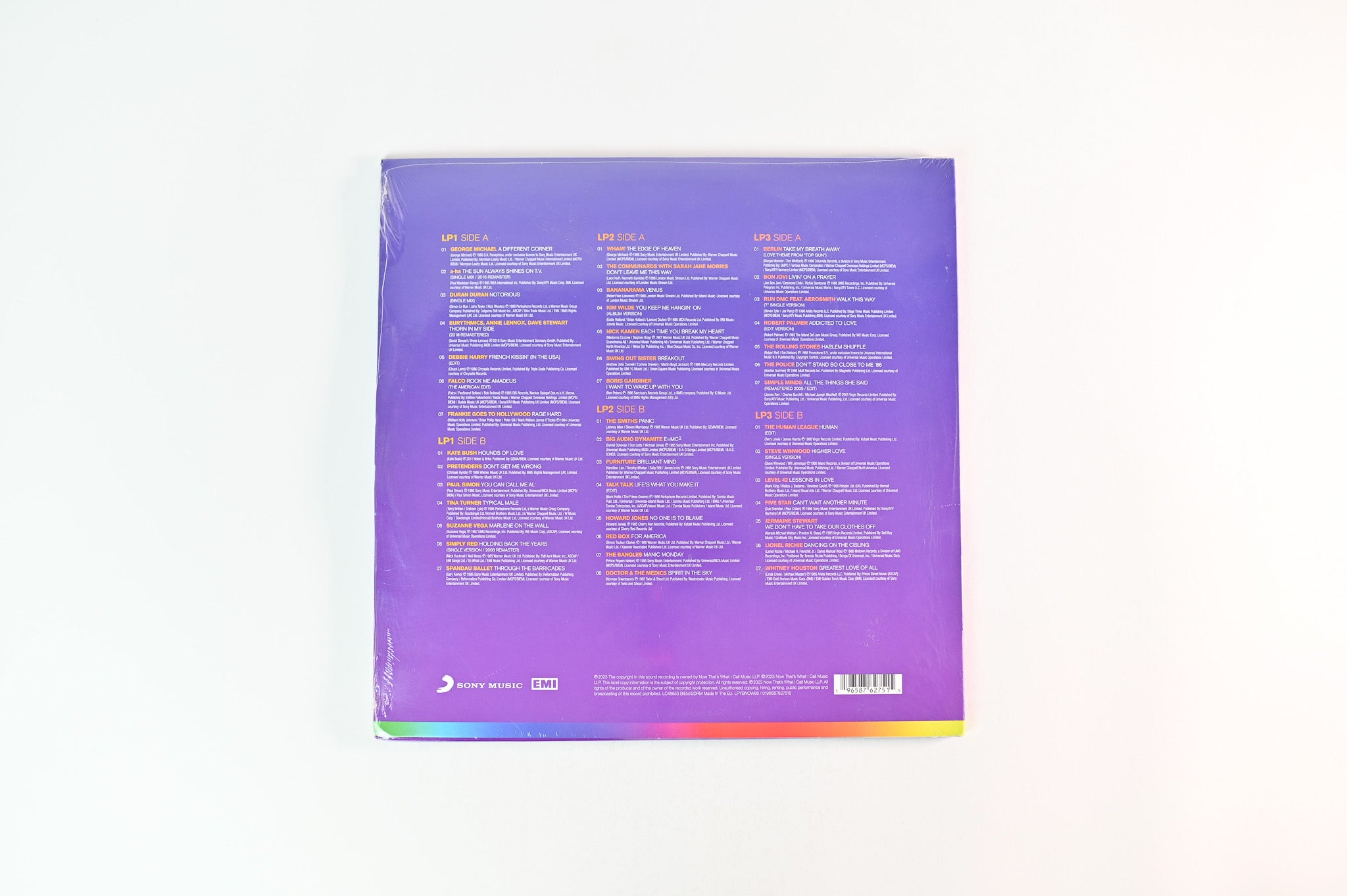 Various - Now Yearbook '86 on Sony Music Ltd Purple Transparent Sealed