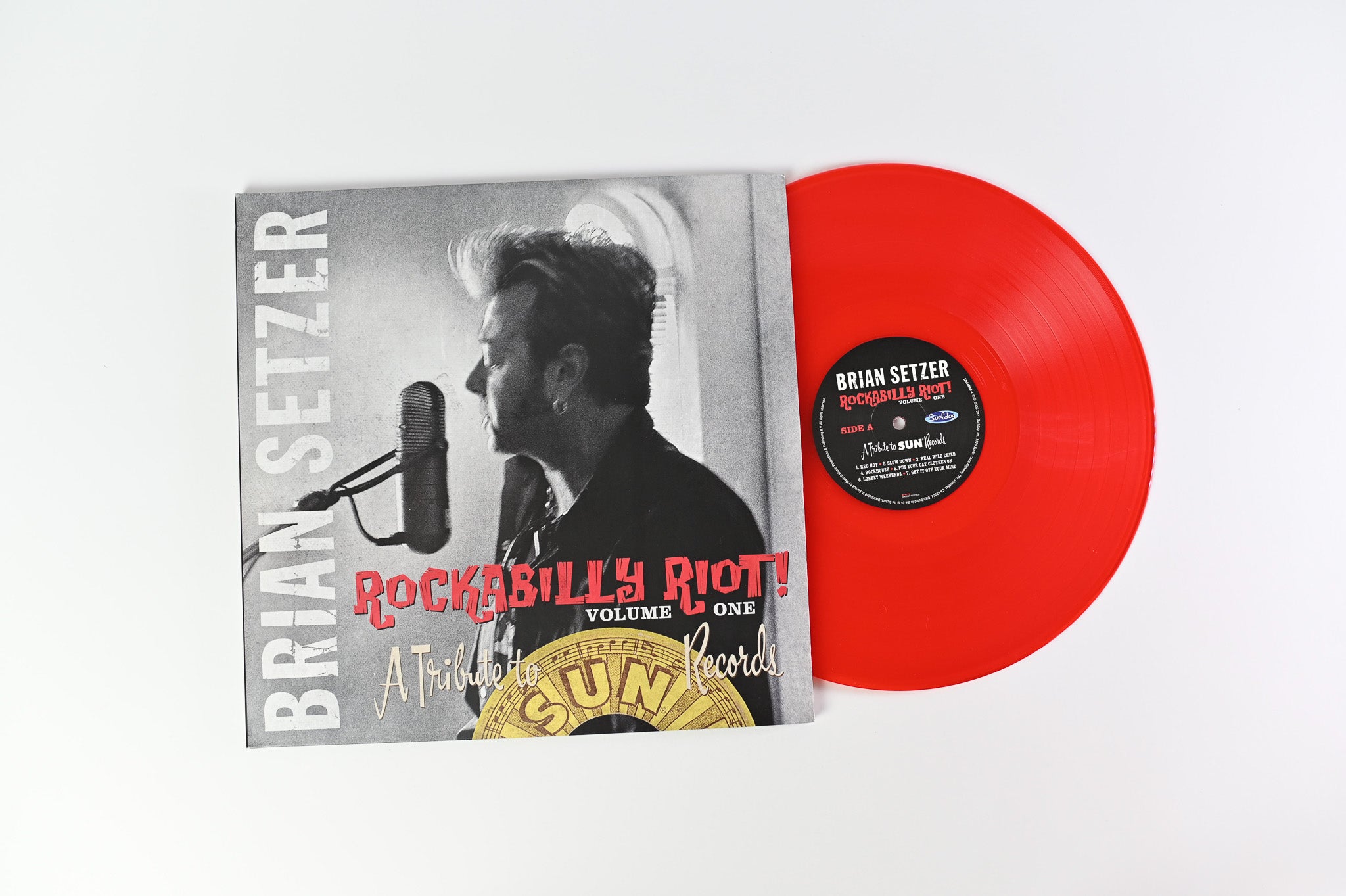 Brian Setzer - Rockabilly Riot! Volume One - A Tribute To Sun Records on Surfdog Red Vinyl