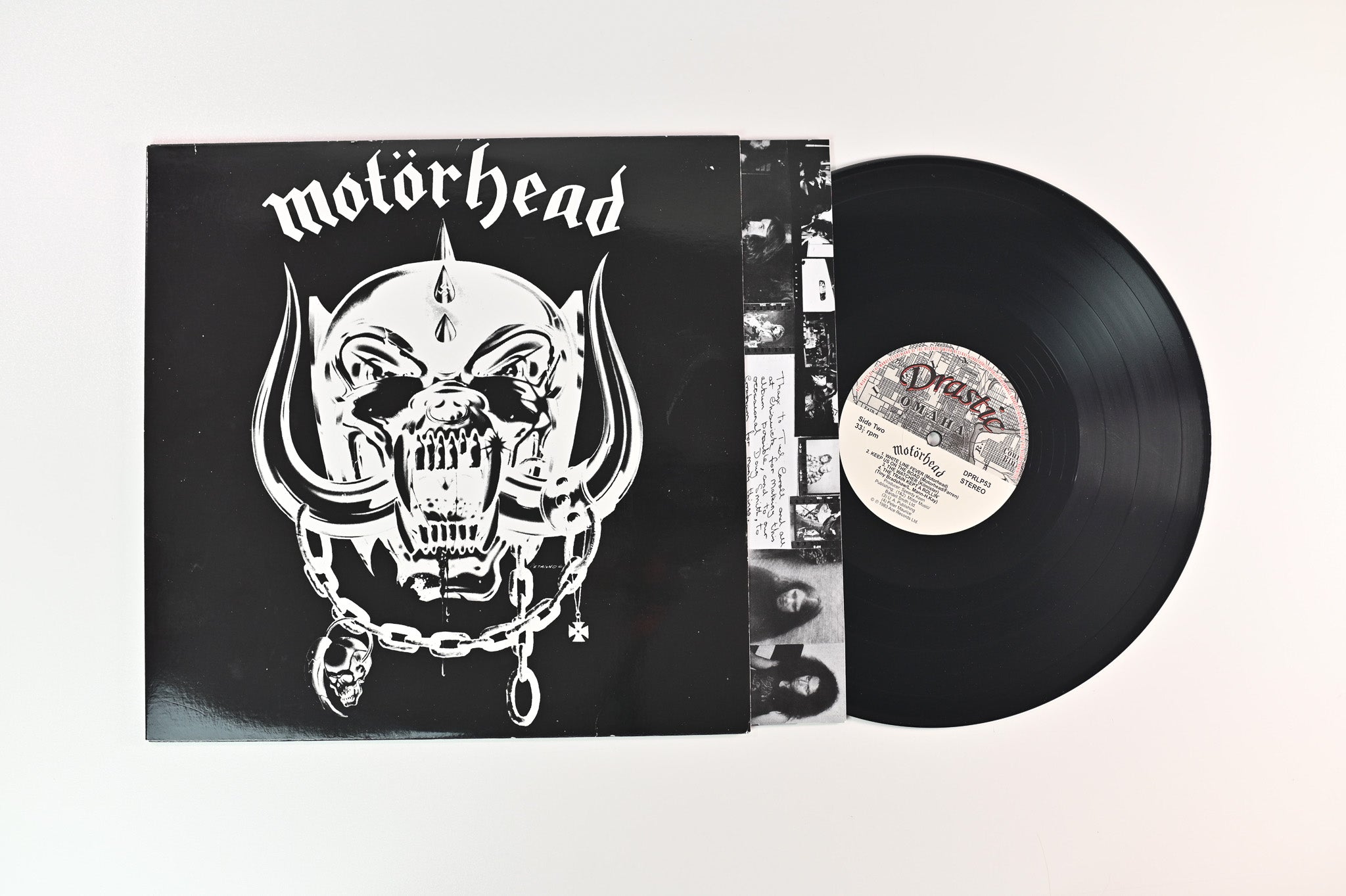 Motörhead - Motörhead on Drastic Plastic Ltd Numbered 200 Gram Reissue
