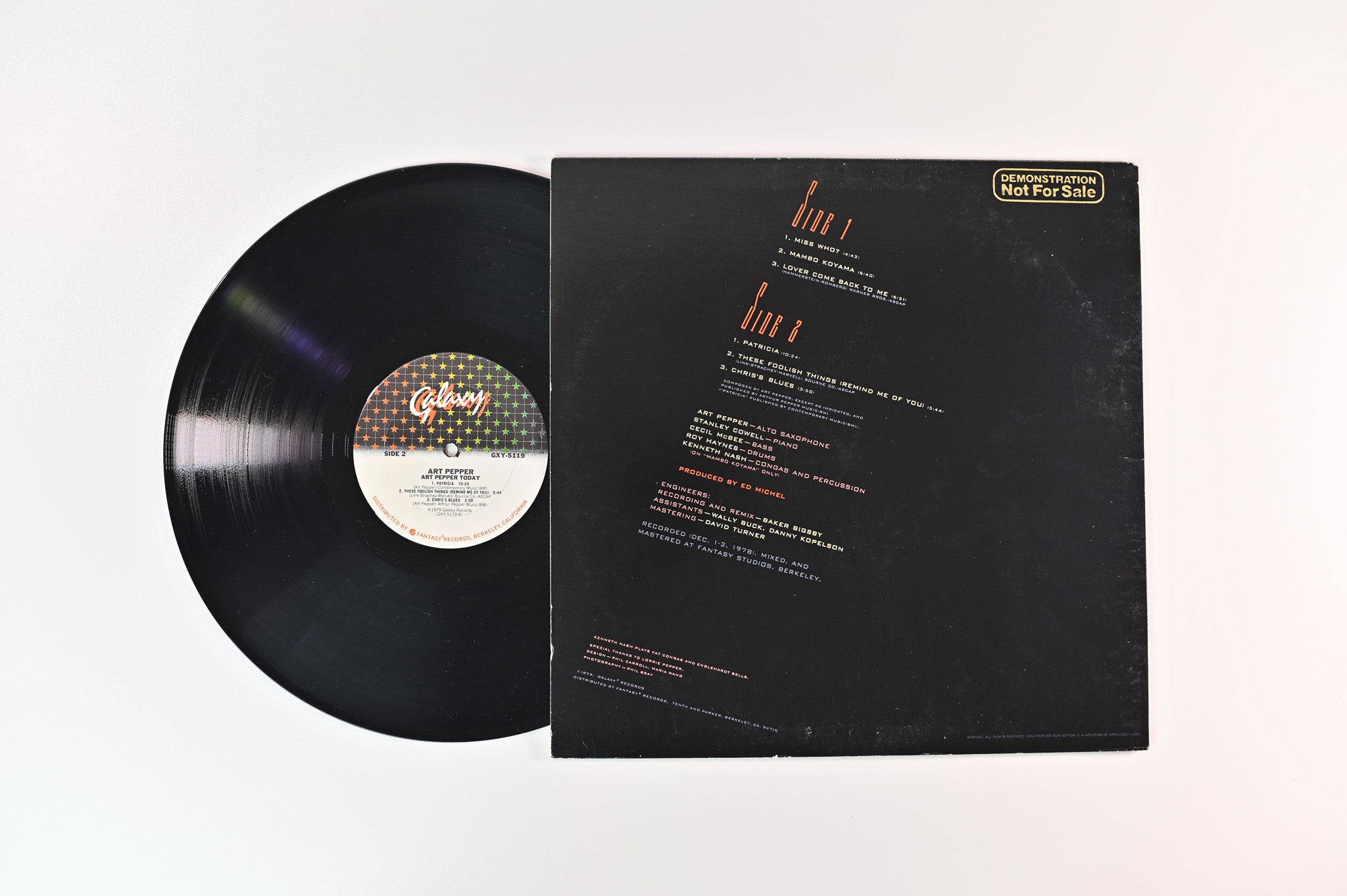 Art Pepper - Today on Galaxy