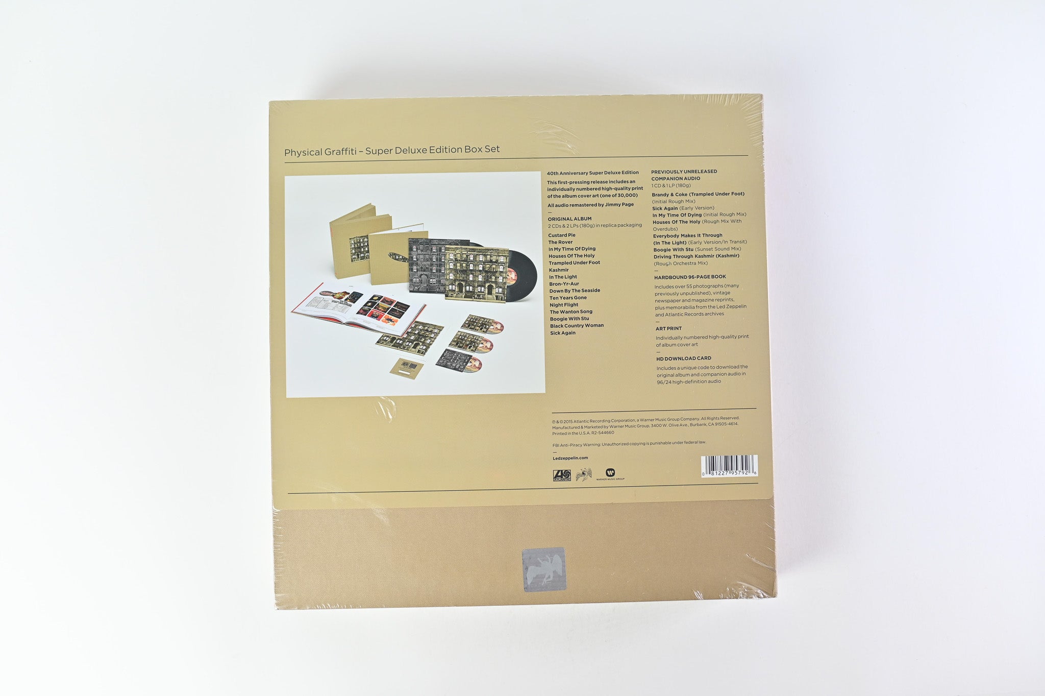Led Zeppelin - Physical Graffiti on Swan Song Ltd Numbered Super Deluxe Box Set Reissue Sealed