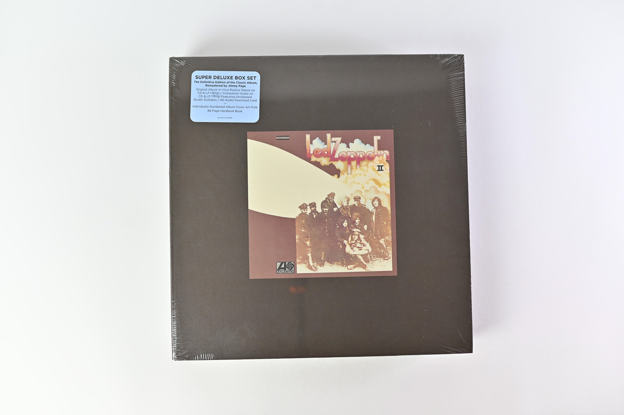 Led Zeppelin - Led Zeppelin II on Atlantic Ltd Numbered Super Deluxe Box Set Reissue Sealed