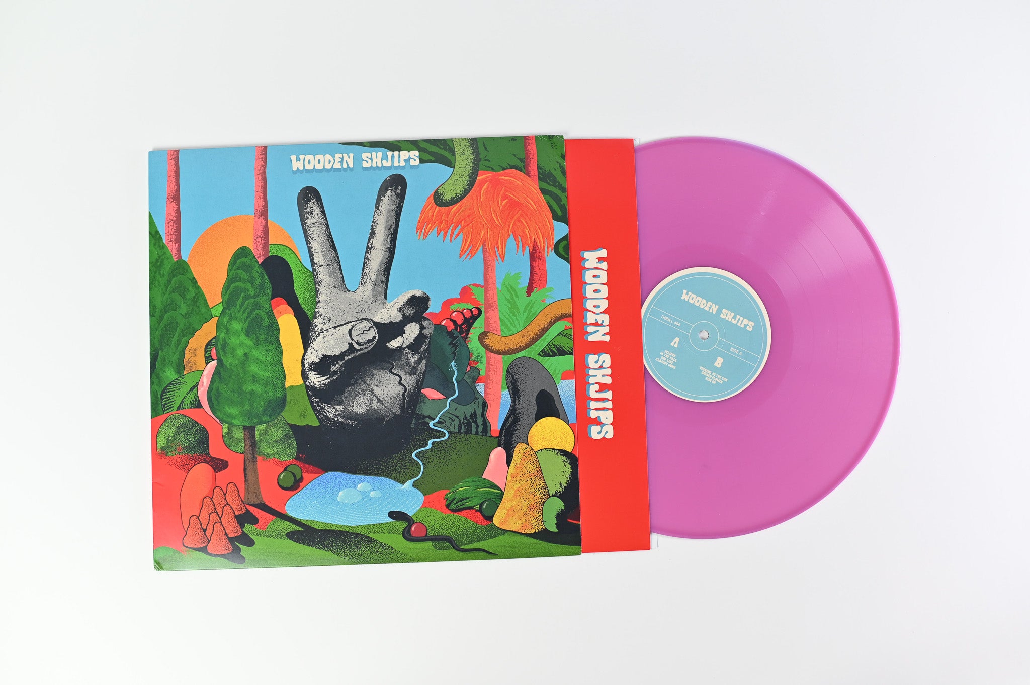 Wooden Shjips - V on Thrill Jockey Butter Lavender Vinyl