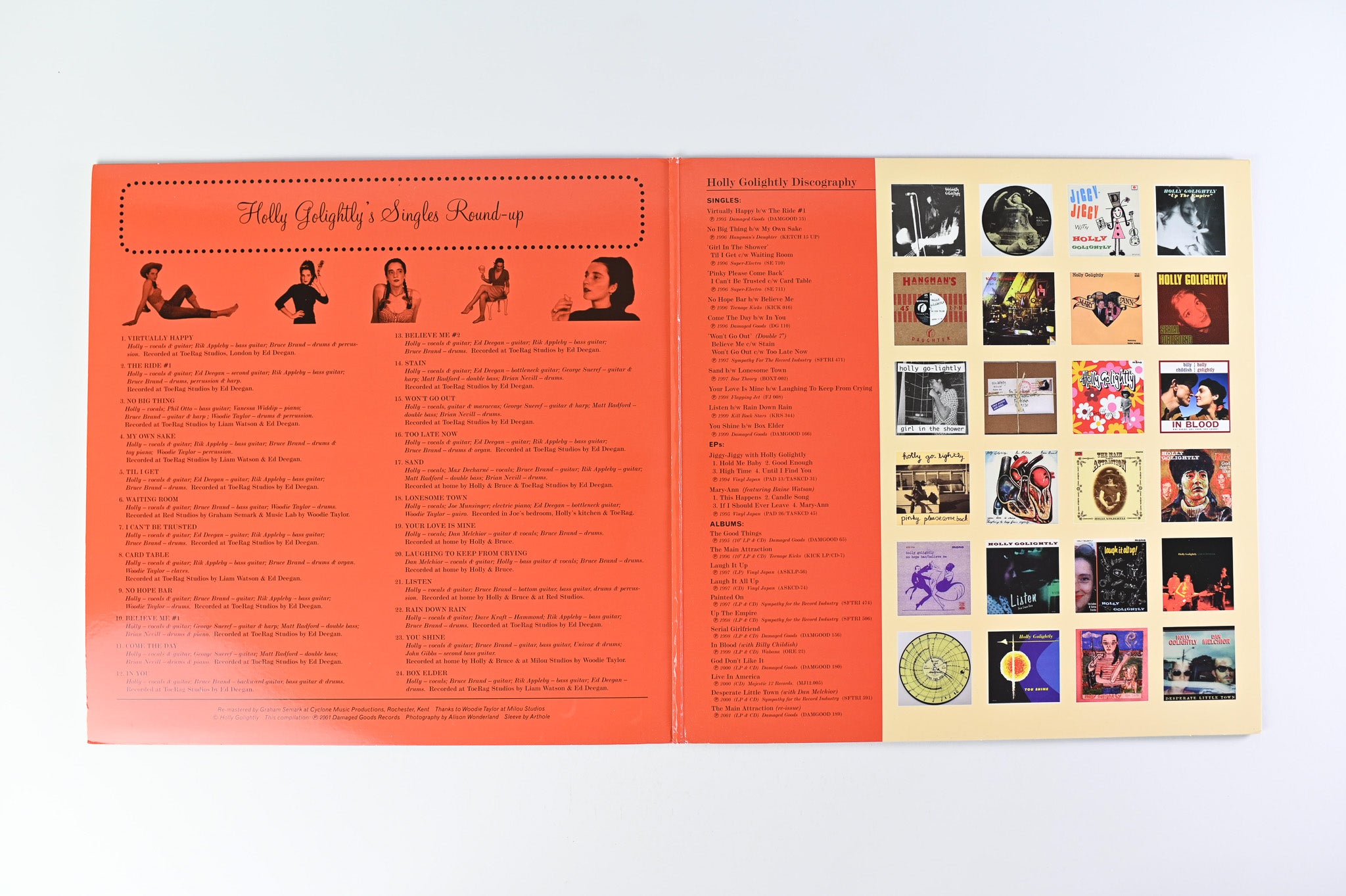 Holly Golightly - Singles Round-up on Damaged Goods