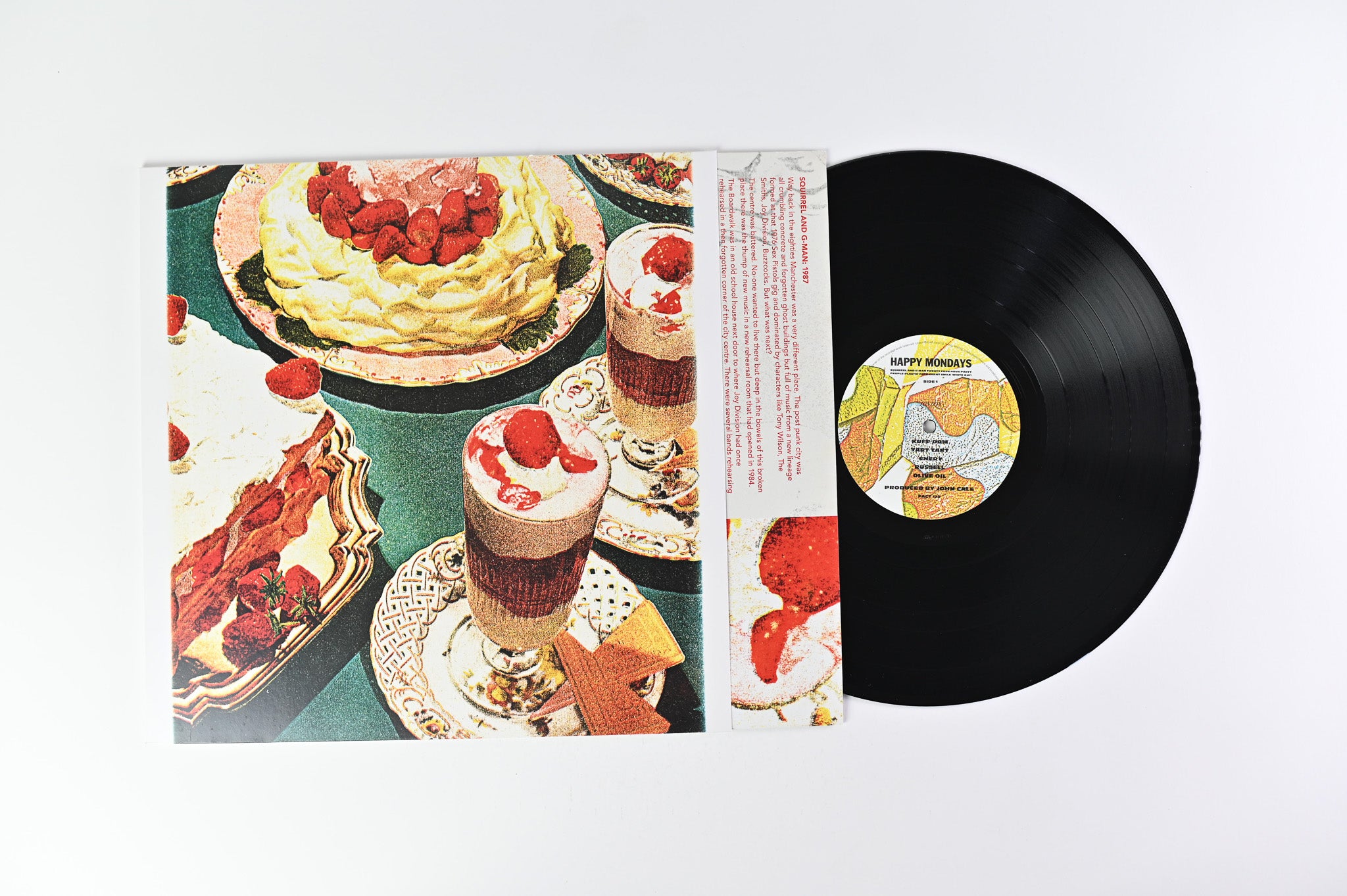 Happy Mondays - Squirrel And G-Man Twenty Four Hour Party People Plastic Face Carnt Smile (White Out) on London Reissue