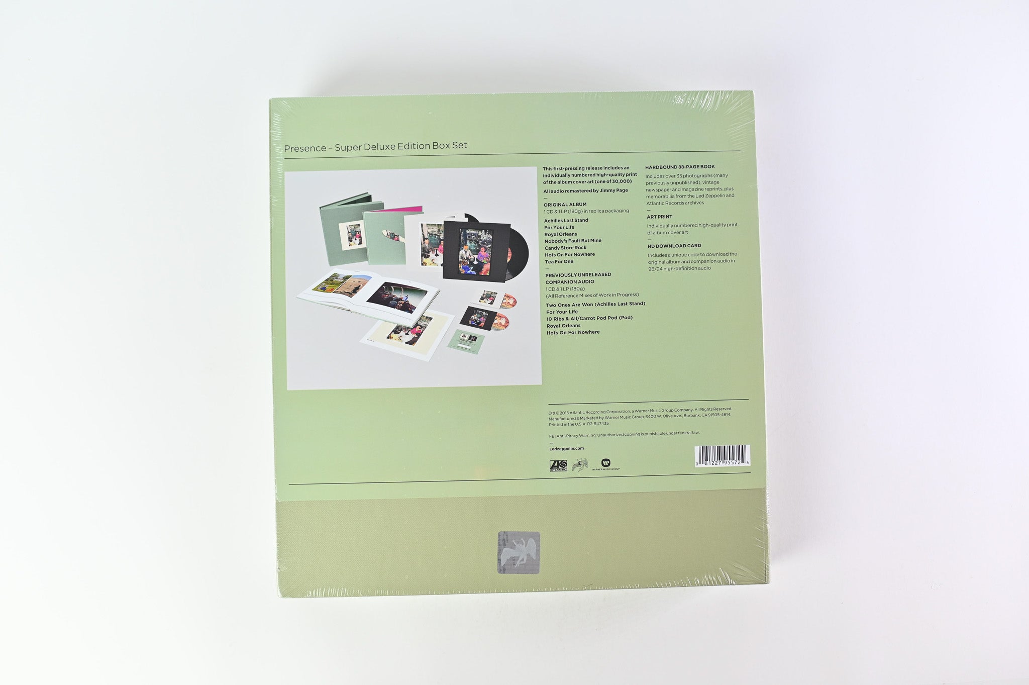Led Zeppelin - Presence on Swan Song Ltd Numbered Super Deluxe Box Set Reissue Sealed