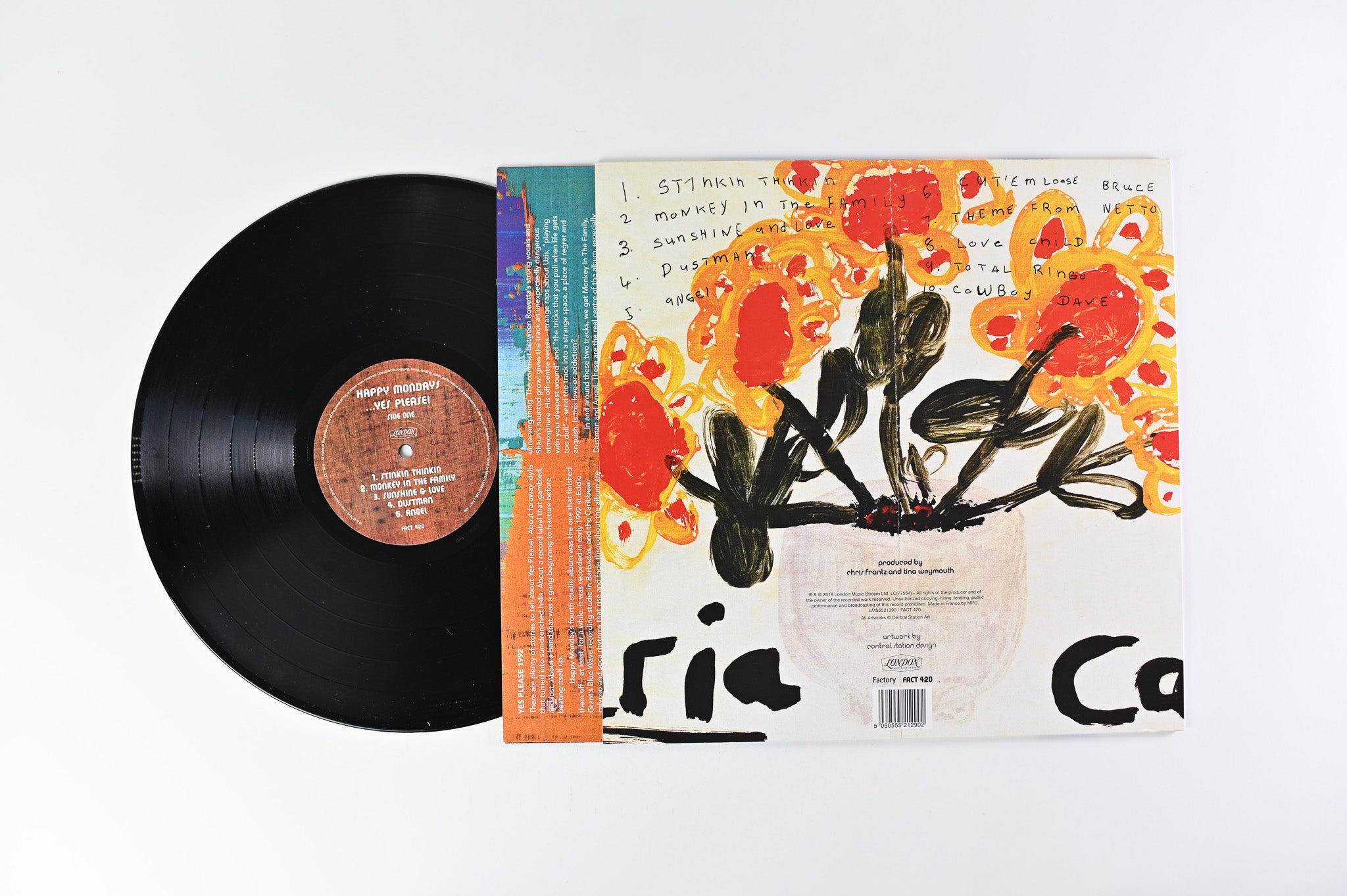 Happy Mondays - ...Yes Please! on London Reissue