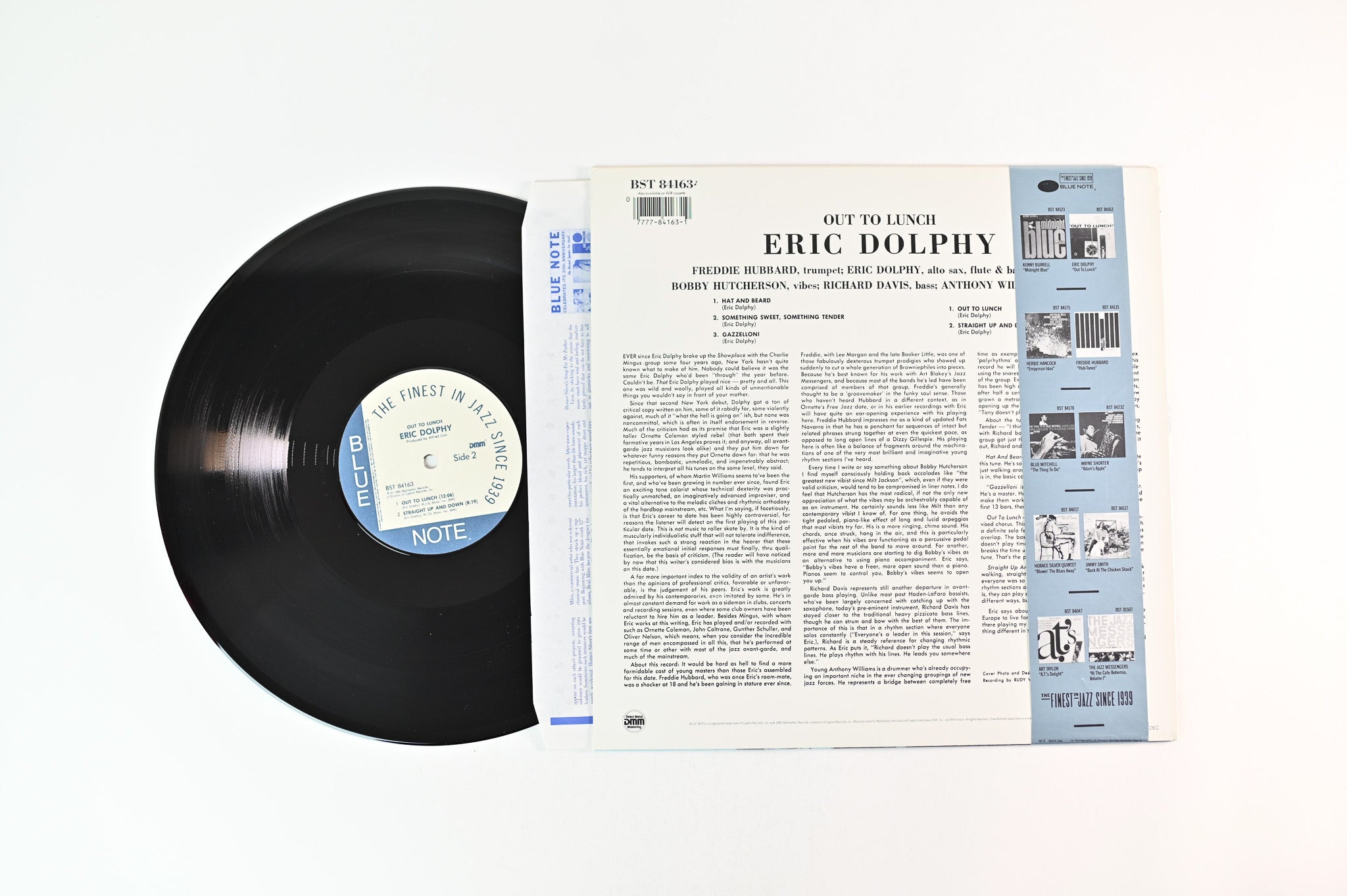 Eric Dolphy - Out To Lunch! on Blue Note DMM Reissue