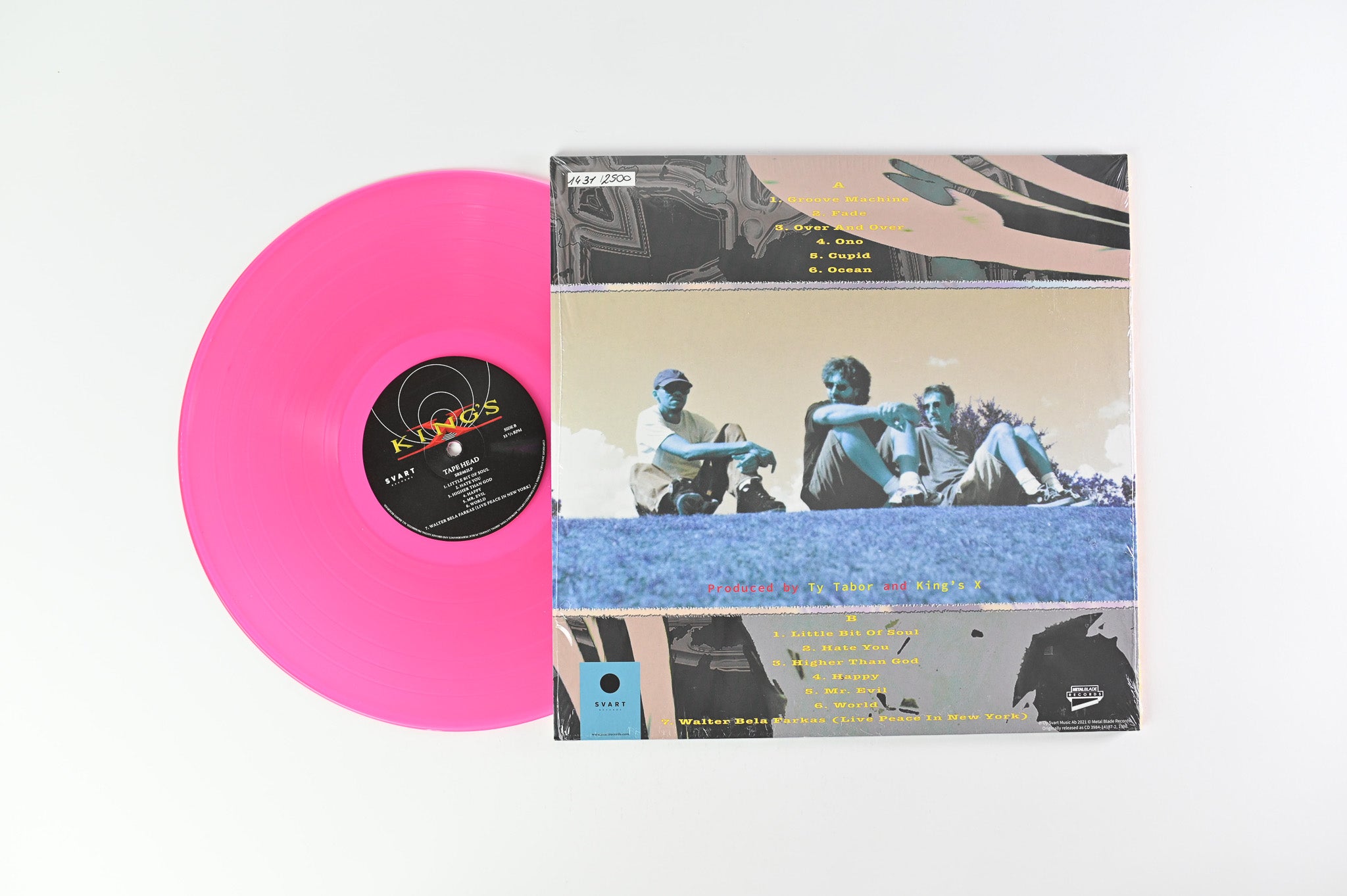 King's X - Tape Head RSD Numbered Pink Reissue