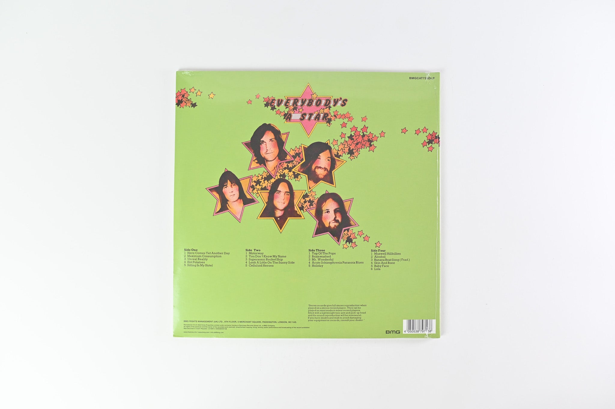 The Kinks - Everybody's In Showbiz - Everybody's A Star on BMG 50th Anniversary Reissue Sealed