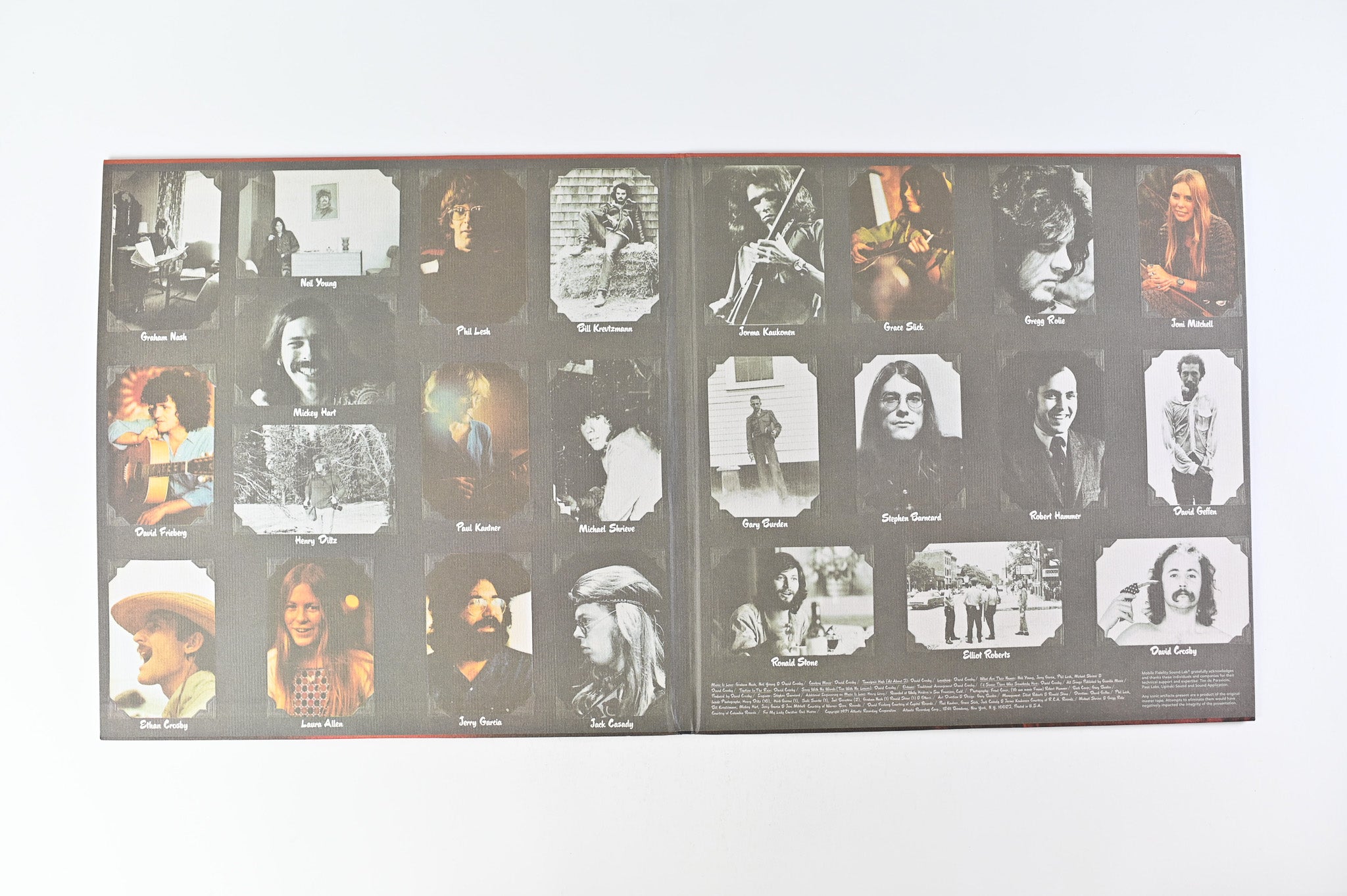 David Crosby - If I Could Only Remember My Name on Mobile Fidelity Sound Lab Ltd. 45 RPM eissue, Numbered