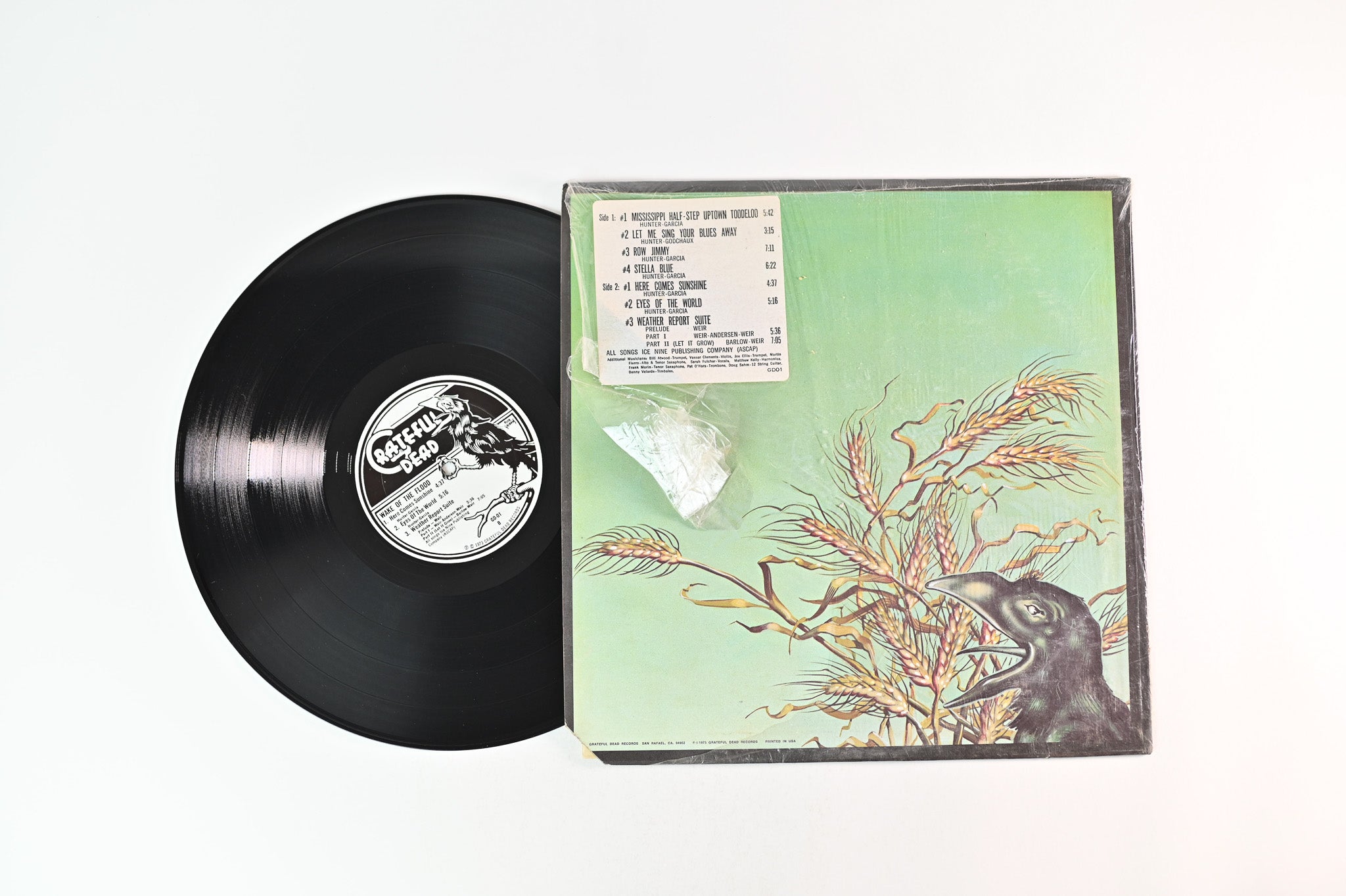 The Grateful Dead - Wake Of The Flood on Grateful Dead Records