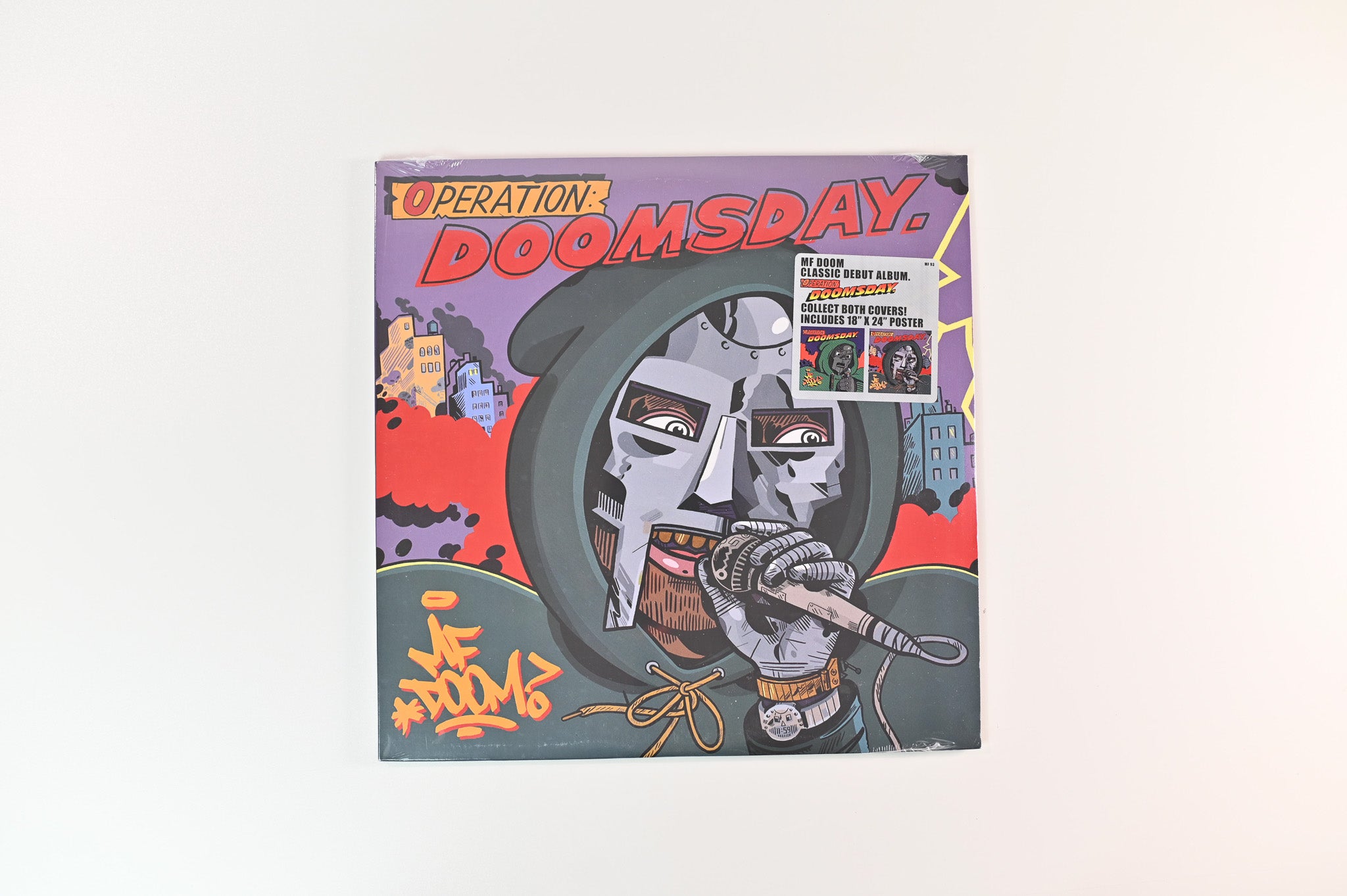 MF Doom - Operation: Doomsday on Metal Face Ltd Alternate Cover Reissue Sealed