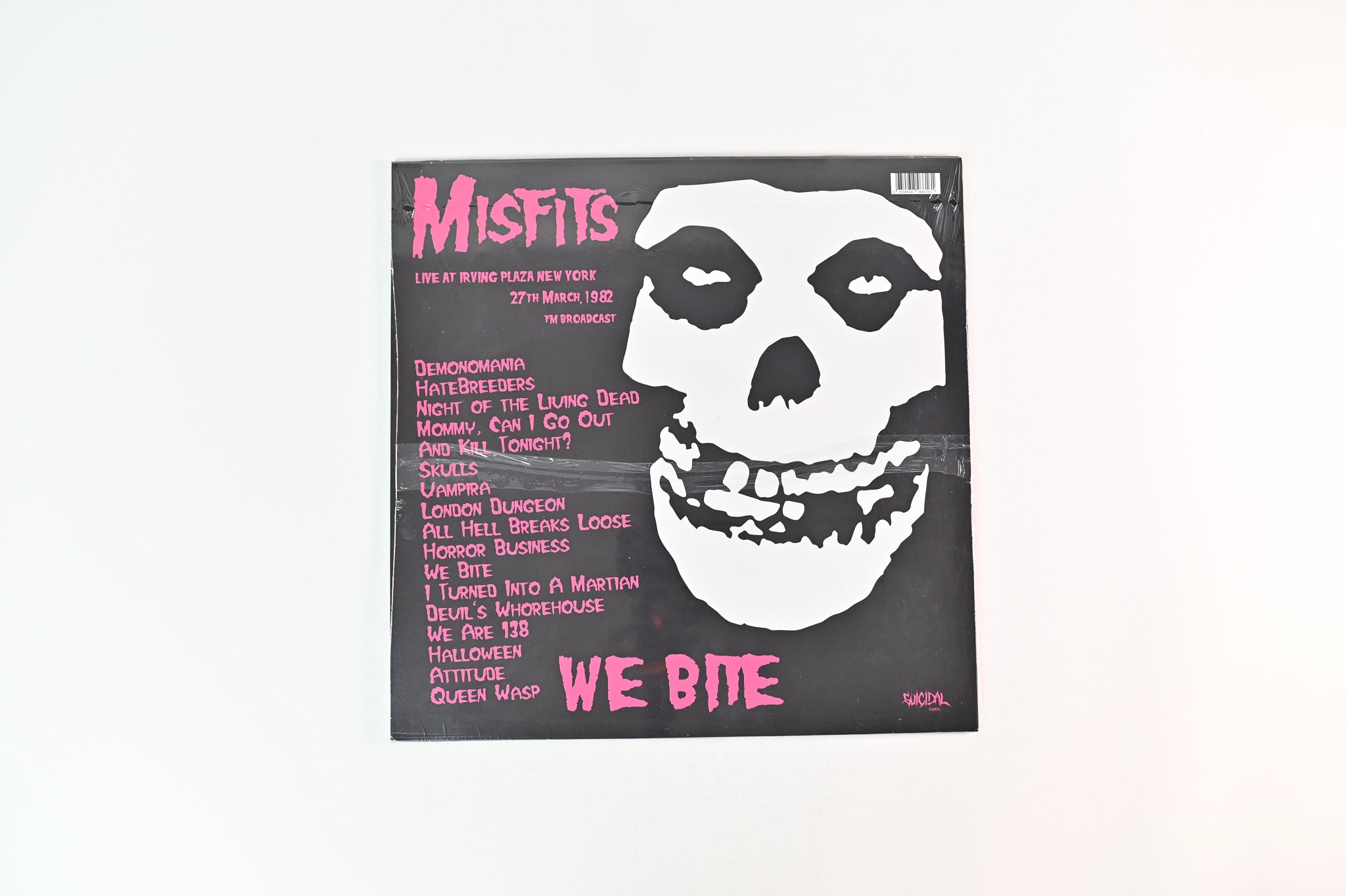 Misfits - We Bite (Live At Irving Plaza, New York 27th March 1982) Unofficial Pressing Sealed