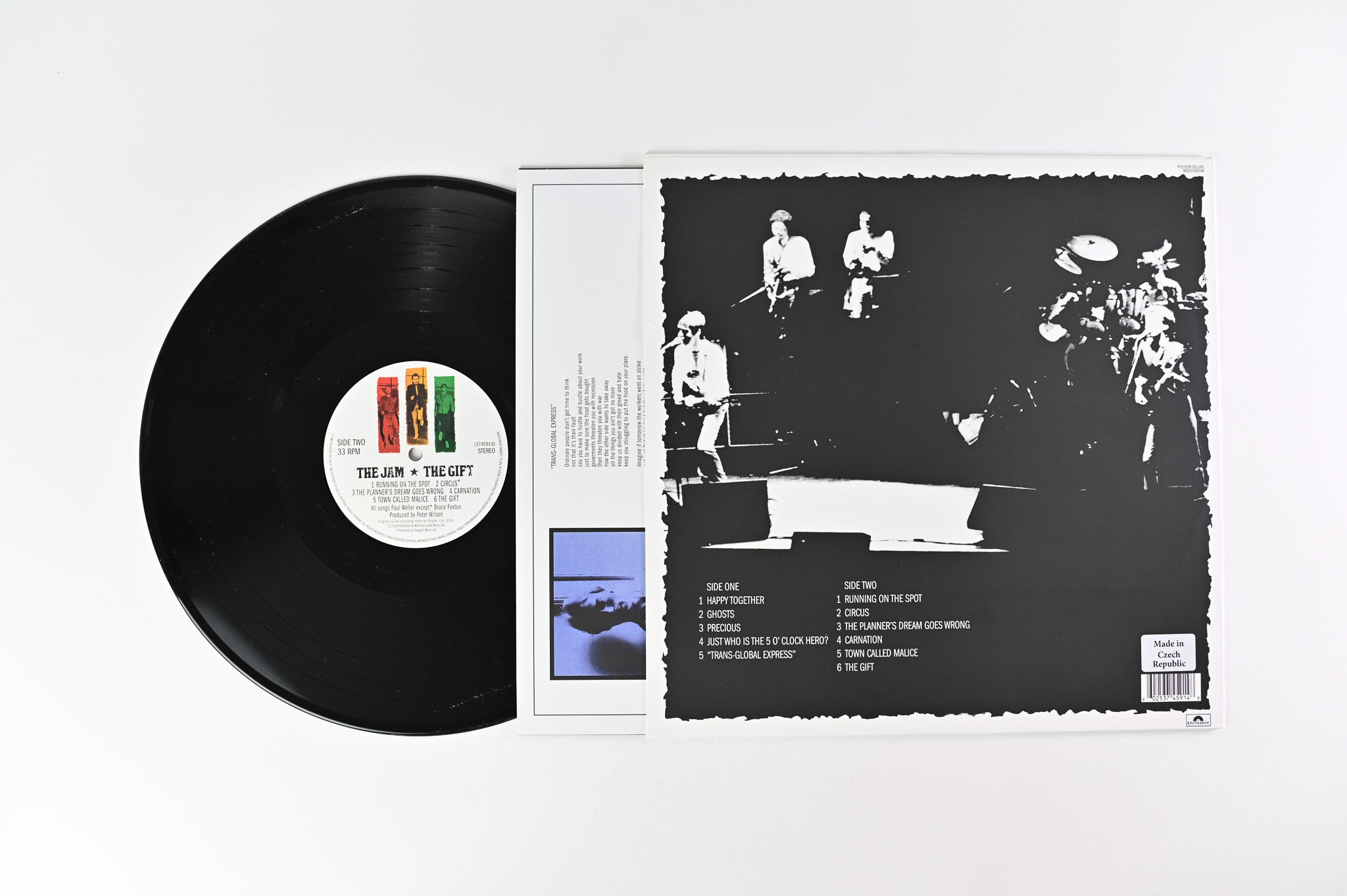 The Jam - The Gift on Polydor Back To Black Reissue