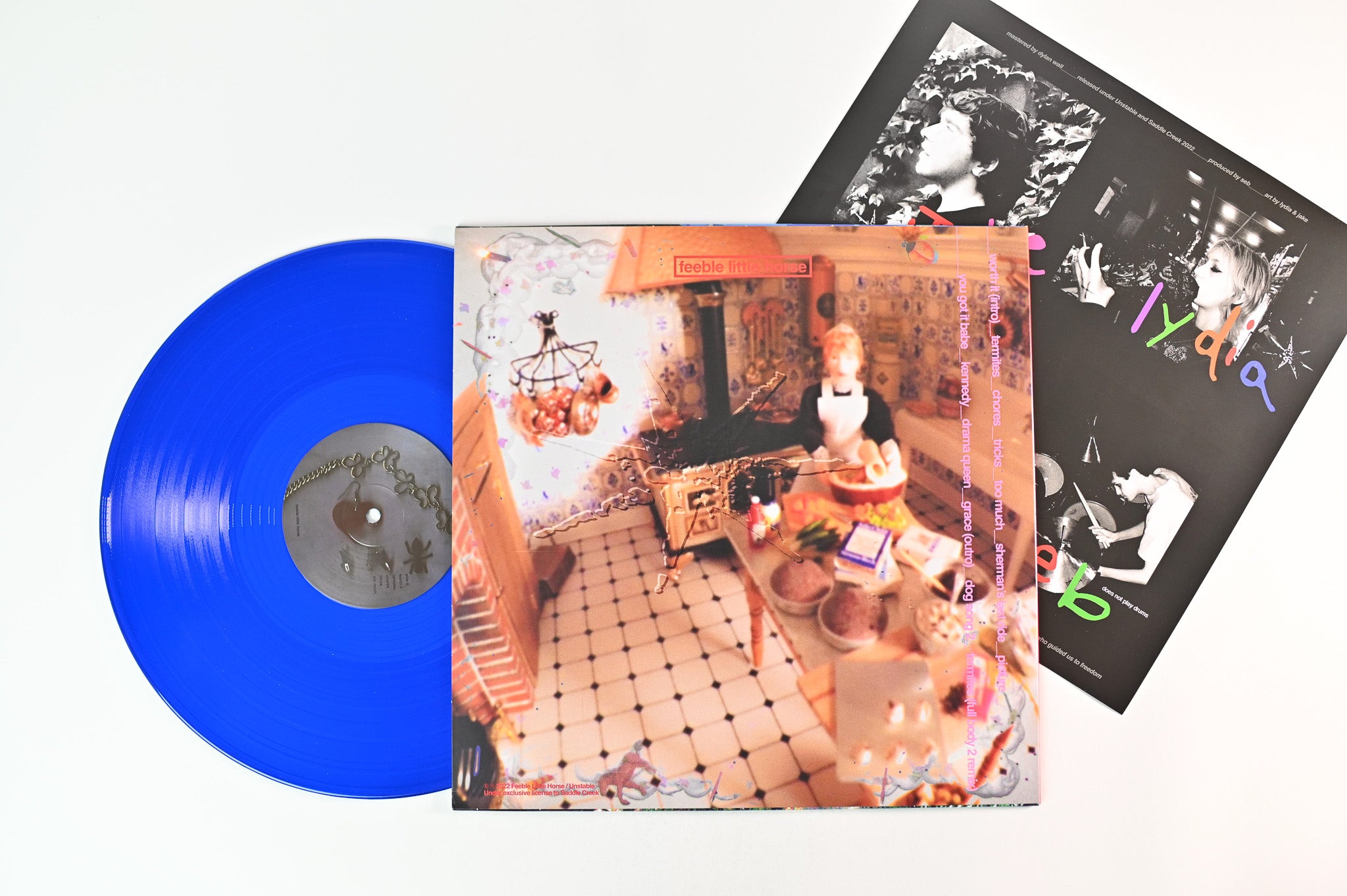 feeble little horse - Hayday on Unstable Collective Ltd Blue Transparent