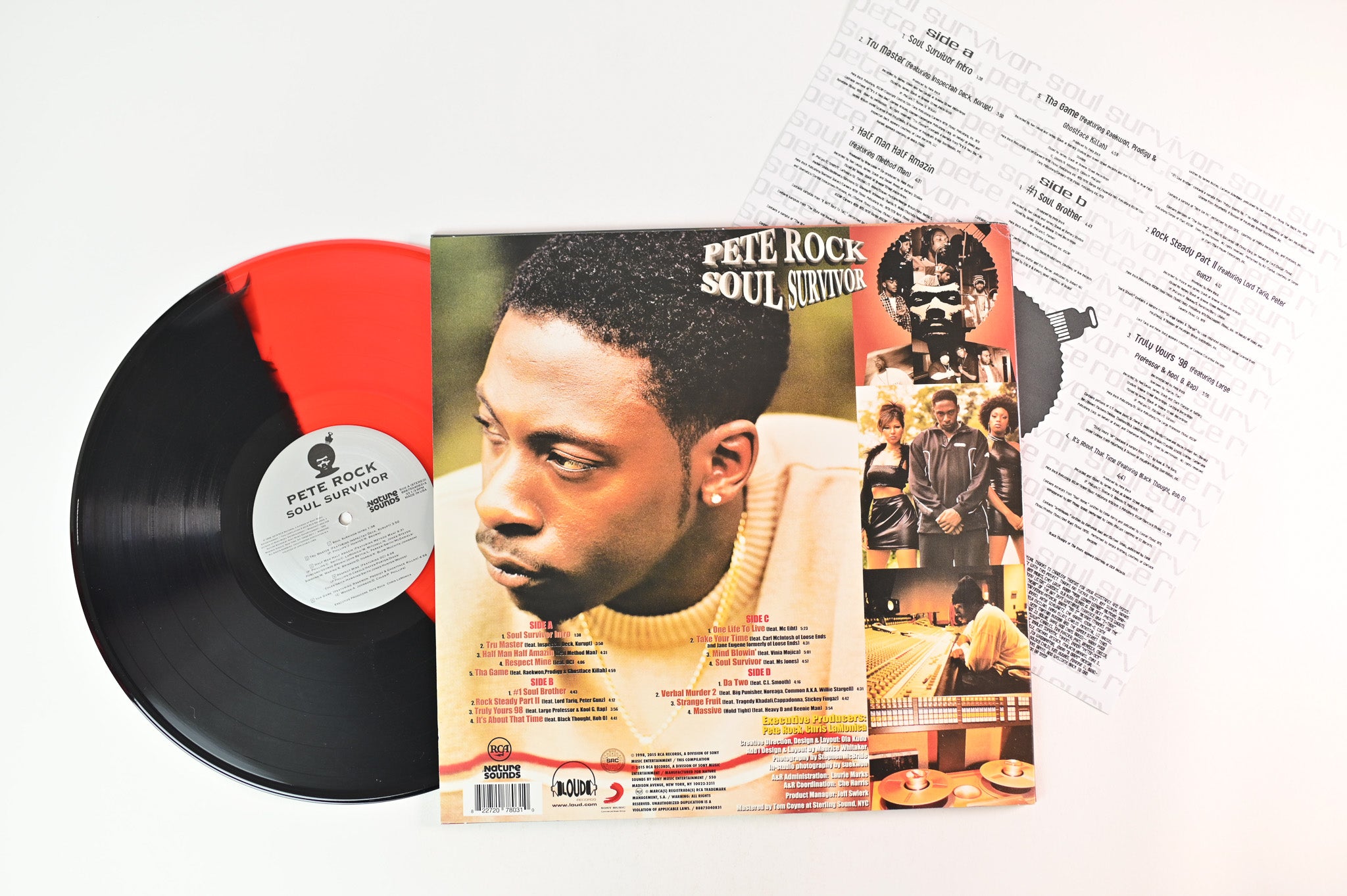 Pete Rock - Soul Survivor on RCA Vinyl Me Please Ltd Red/Black Reissue With 7"