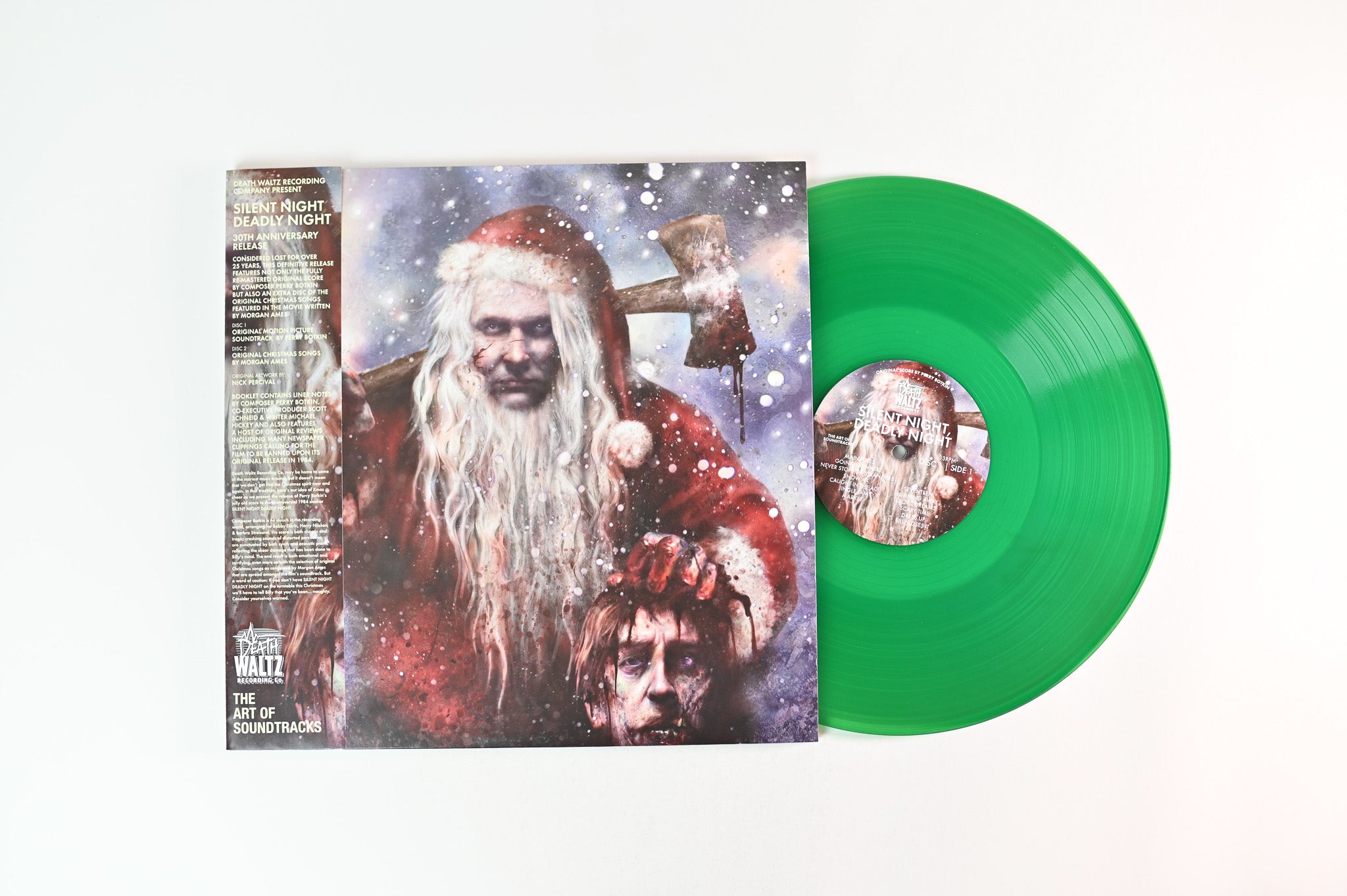 Perry Botkin Jr. - Silent Night, Deadly Night on Death Waltz Ltd Green / Red Transparent